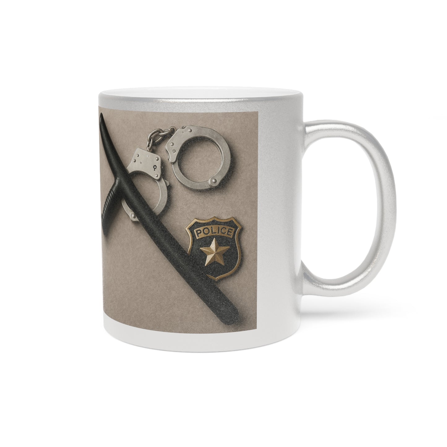 Law Enforcement Appreciation Metallic Coffee Mug