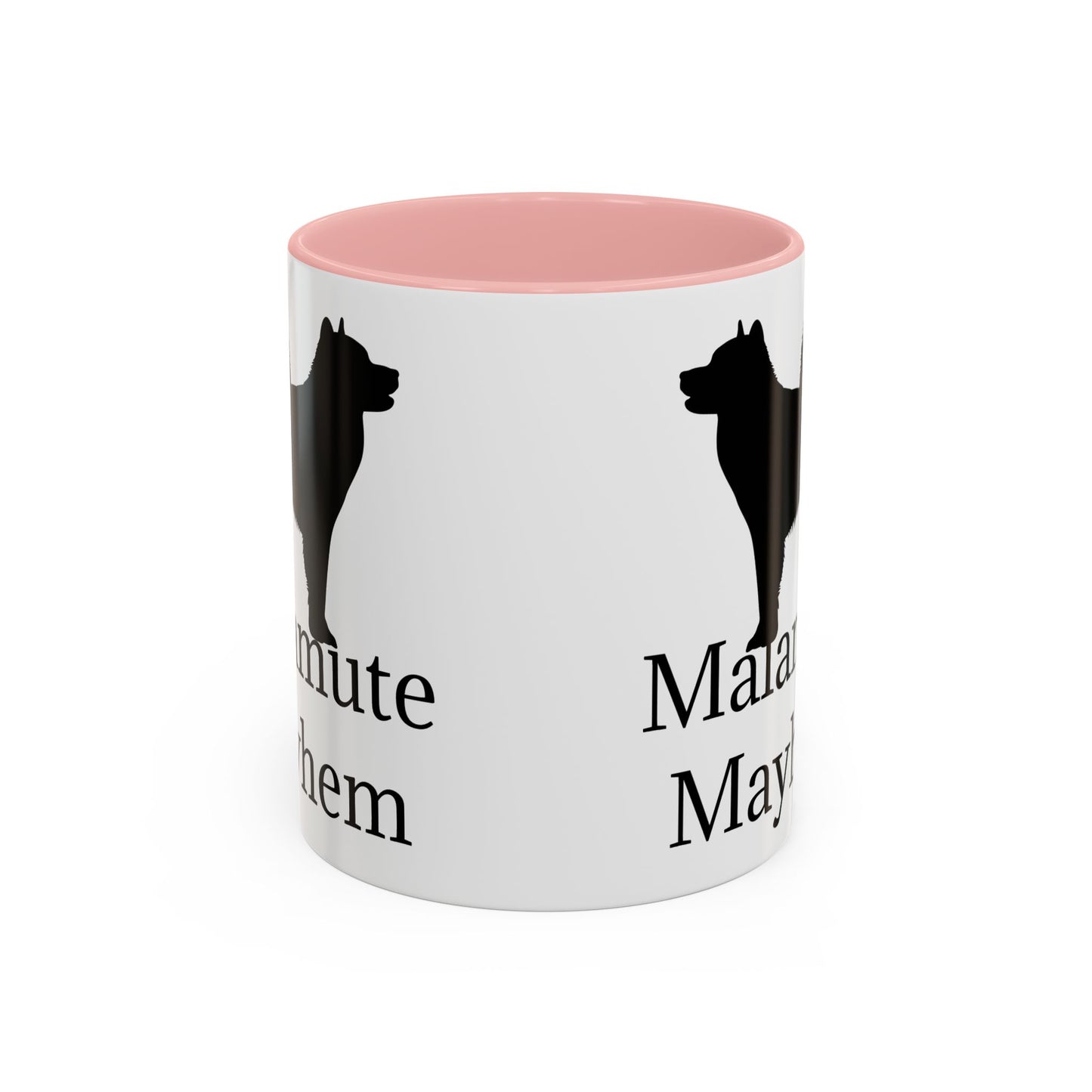 Malamute Mayhem 2-Tone Coffee Mug