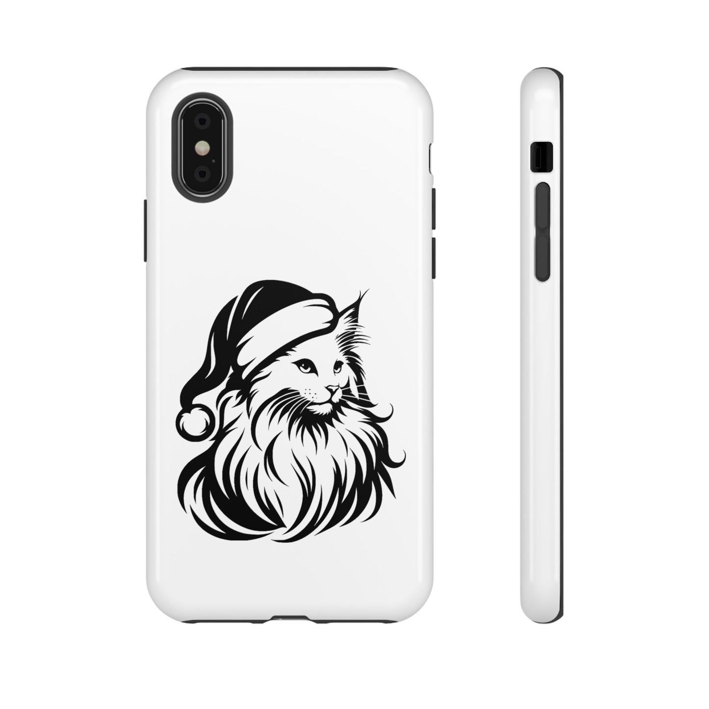 Santa Paws Cat iPhone Case