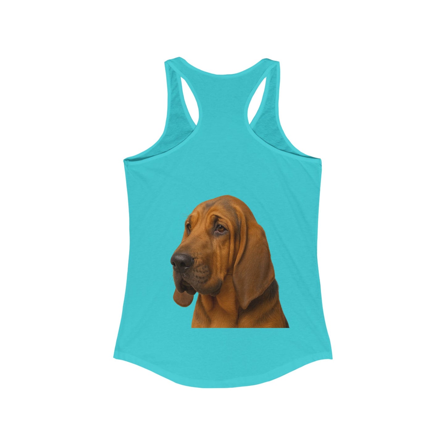 Bloodhound Head Women's Racerback Tank