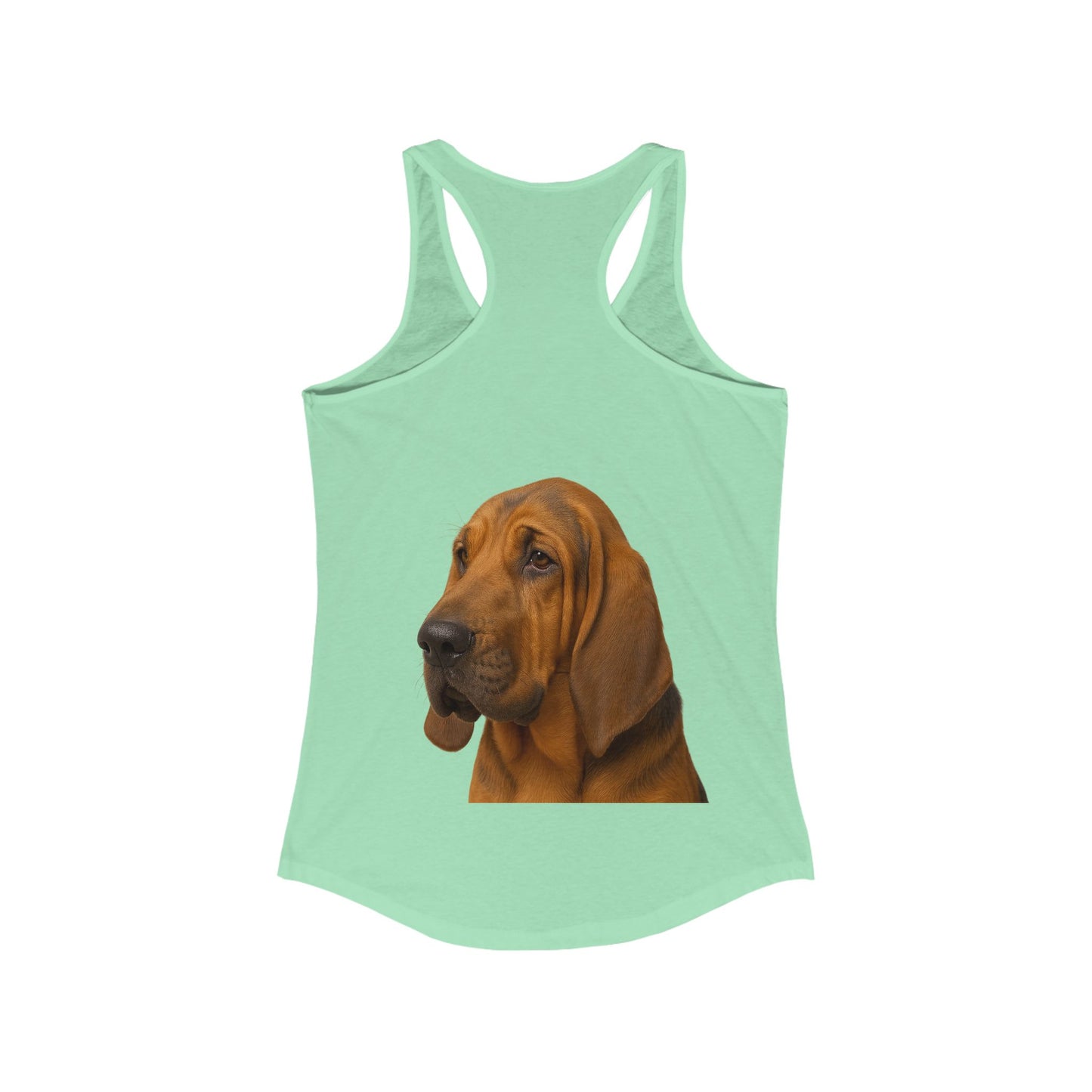 Bloodhound Head Women's Racerback Tank