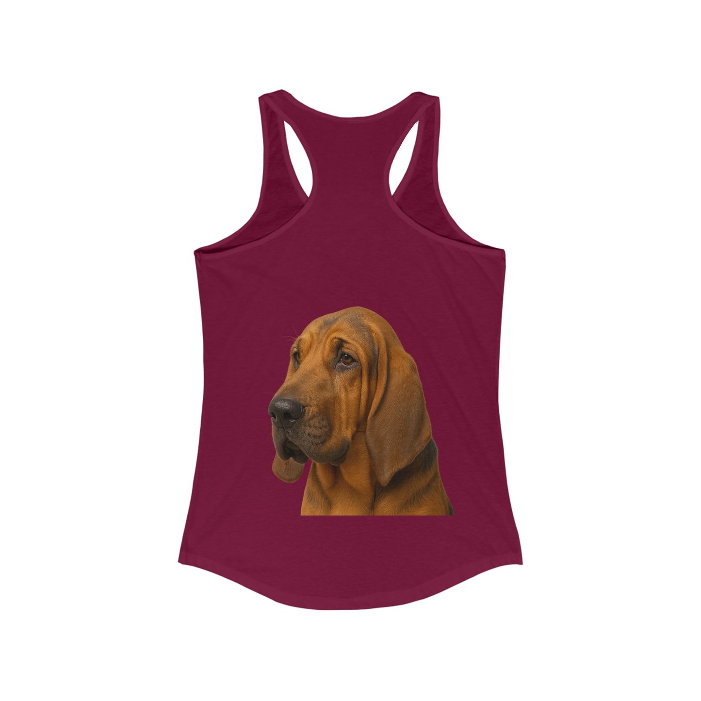 Bloodhound Head Women's Racerback Tank