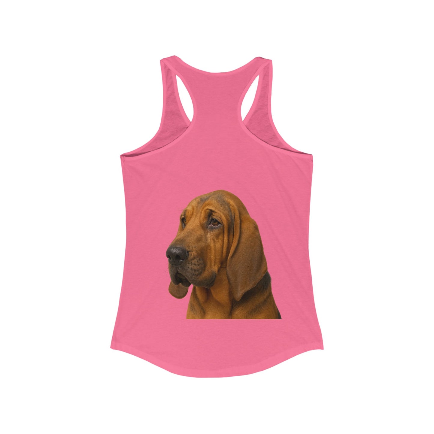 Bloodhound Head Women's Racerback Tank