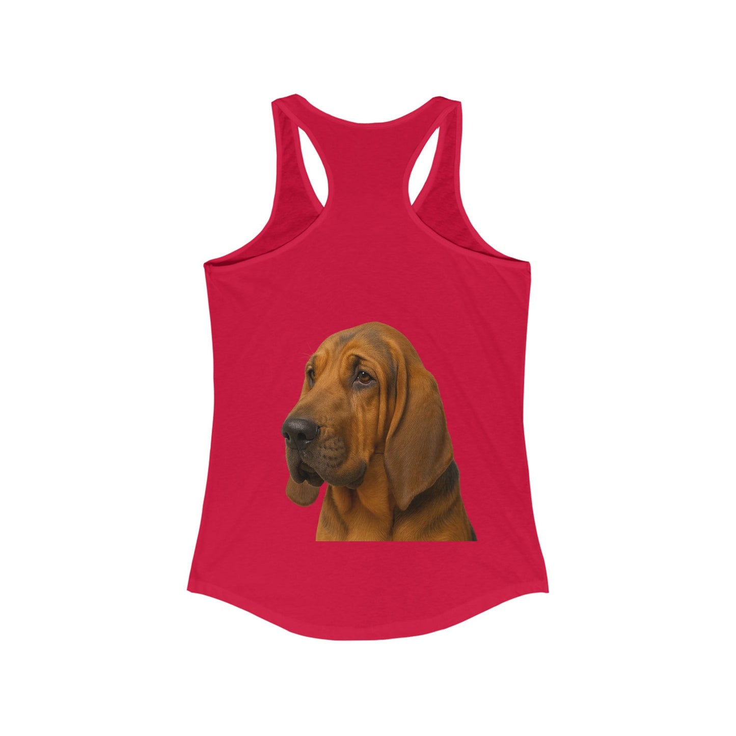 Bloodhound Head Women's Racerback Tank