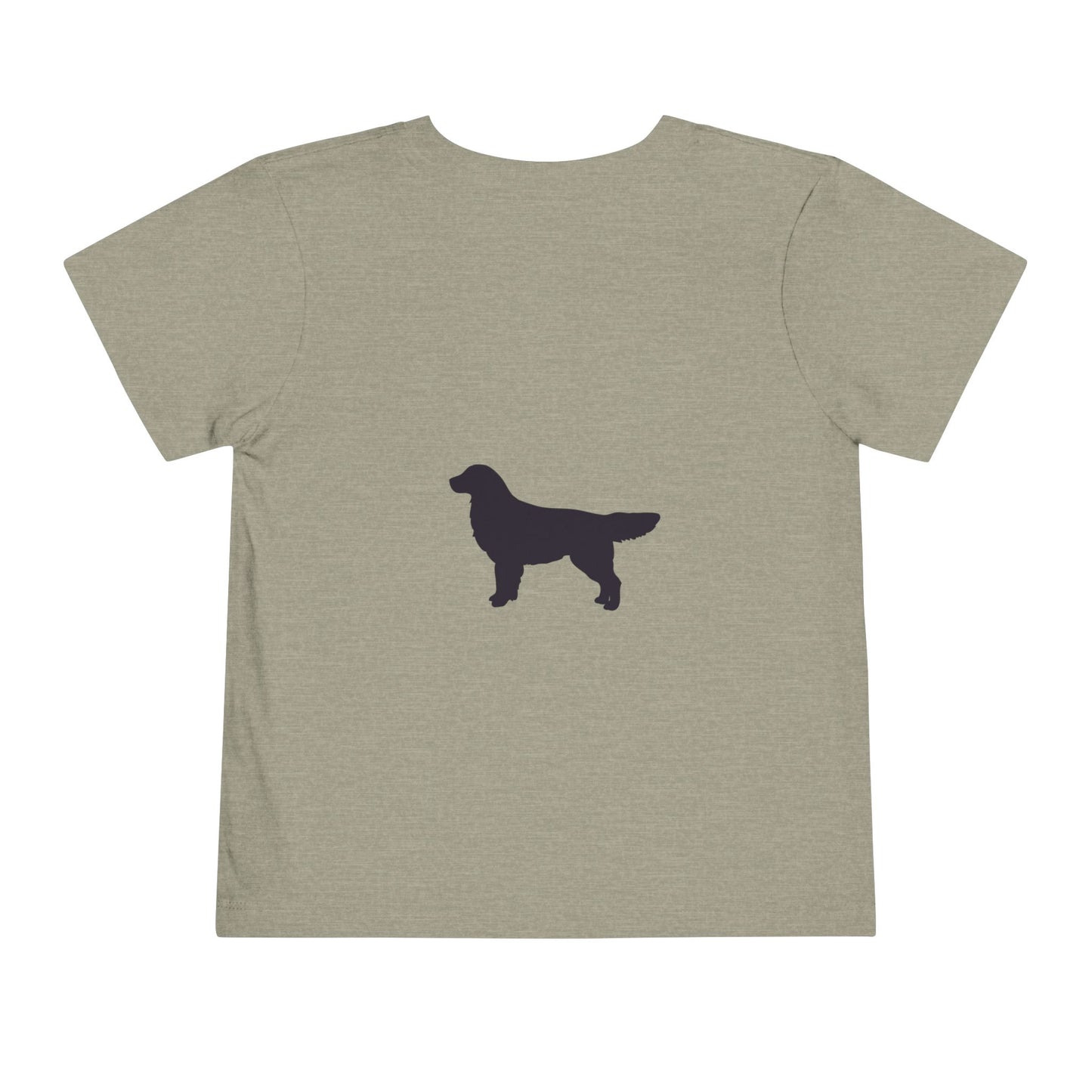 Golden Silhouette Toddler Unisex Short Sleeve Crewneck Tee