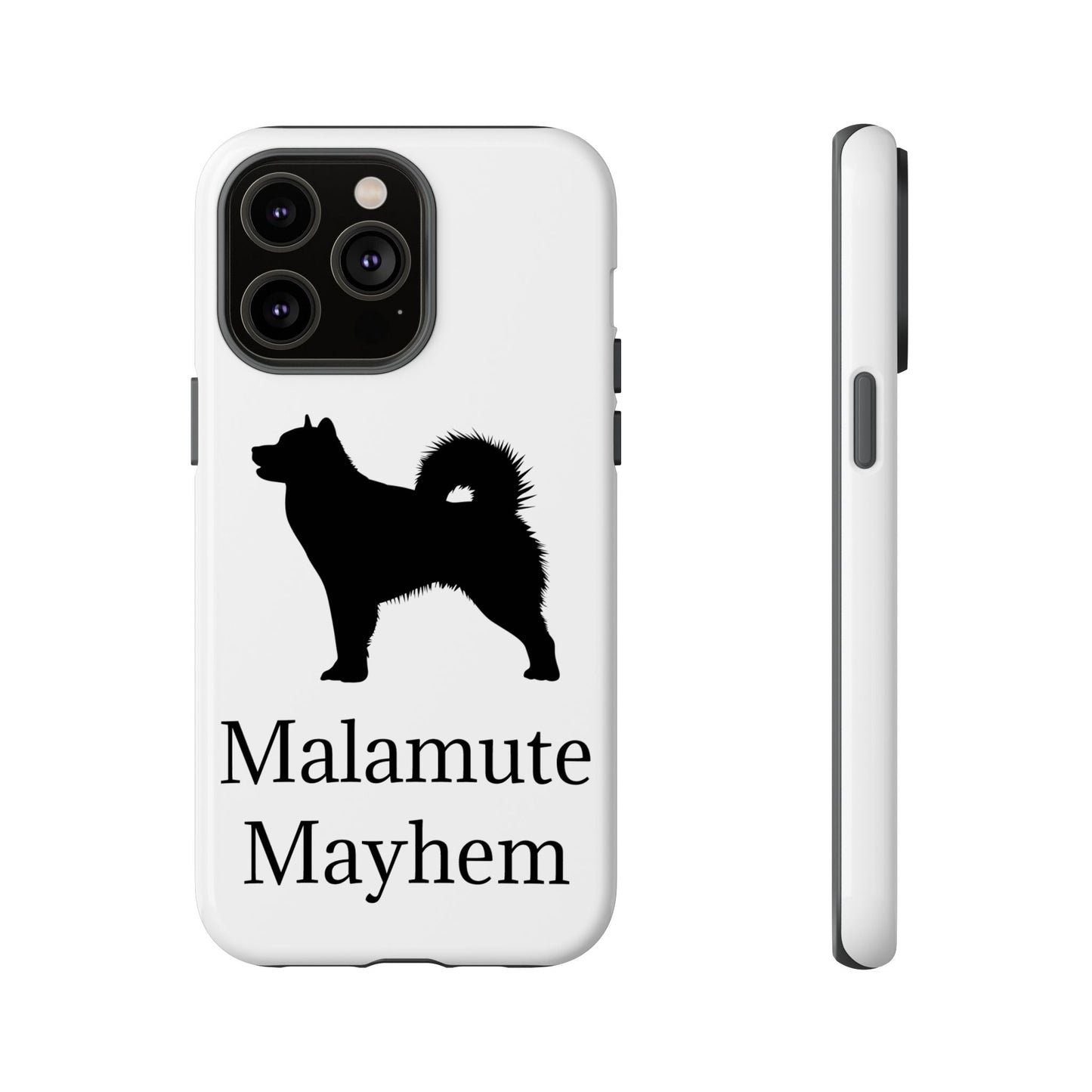 Malamute Mayhem iPhone Case