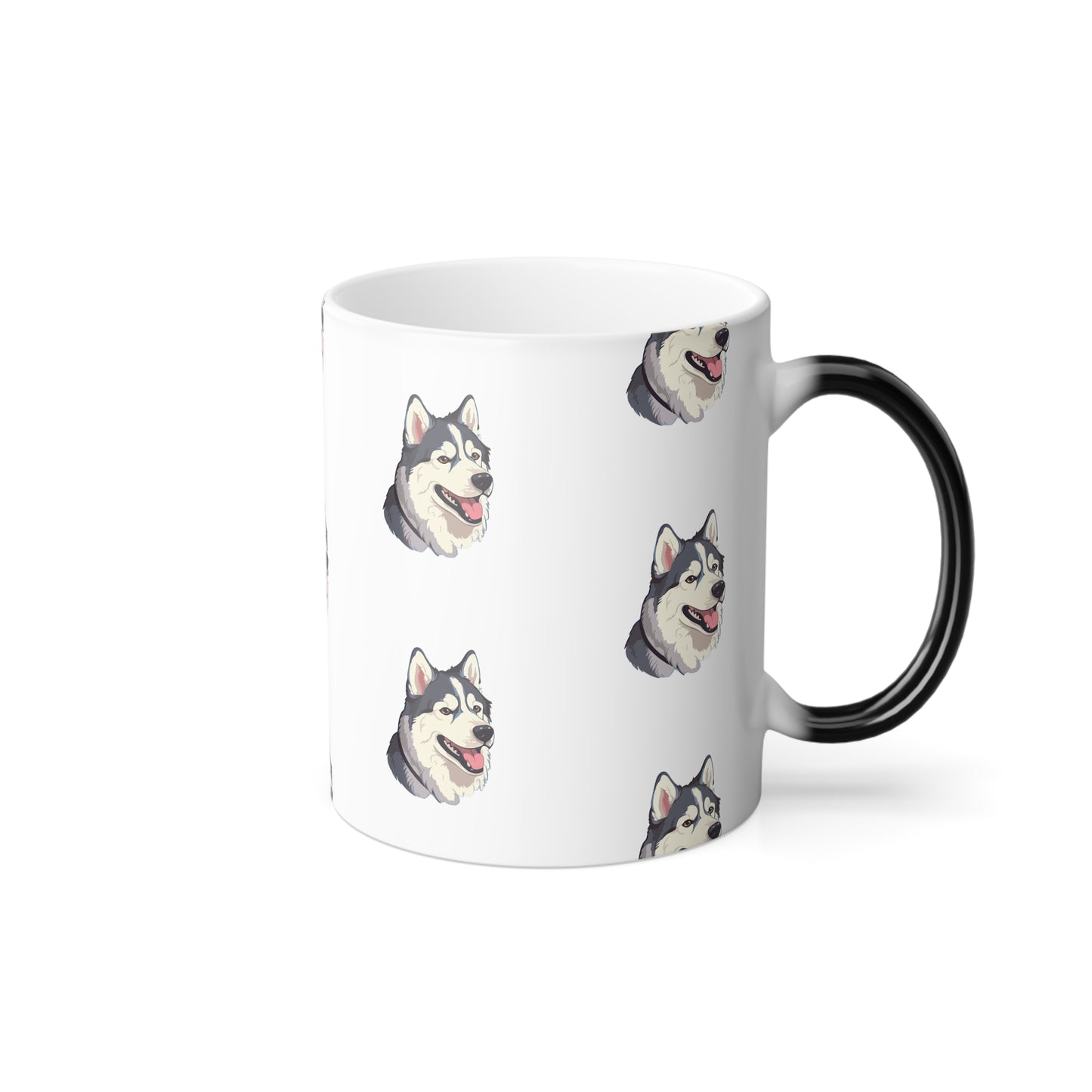 Malamute Head Color Changing Mug