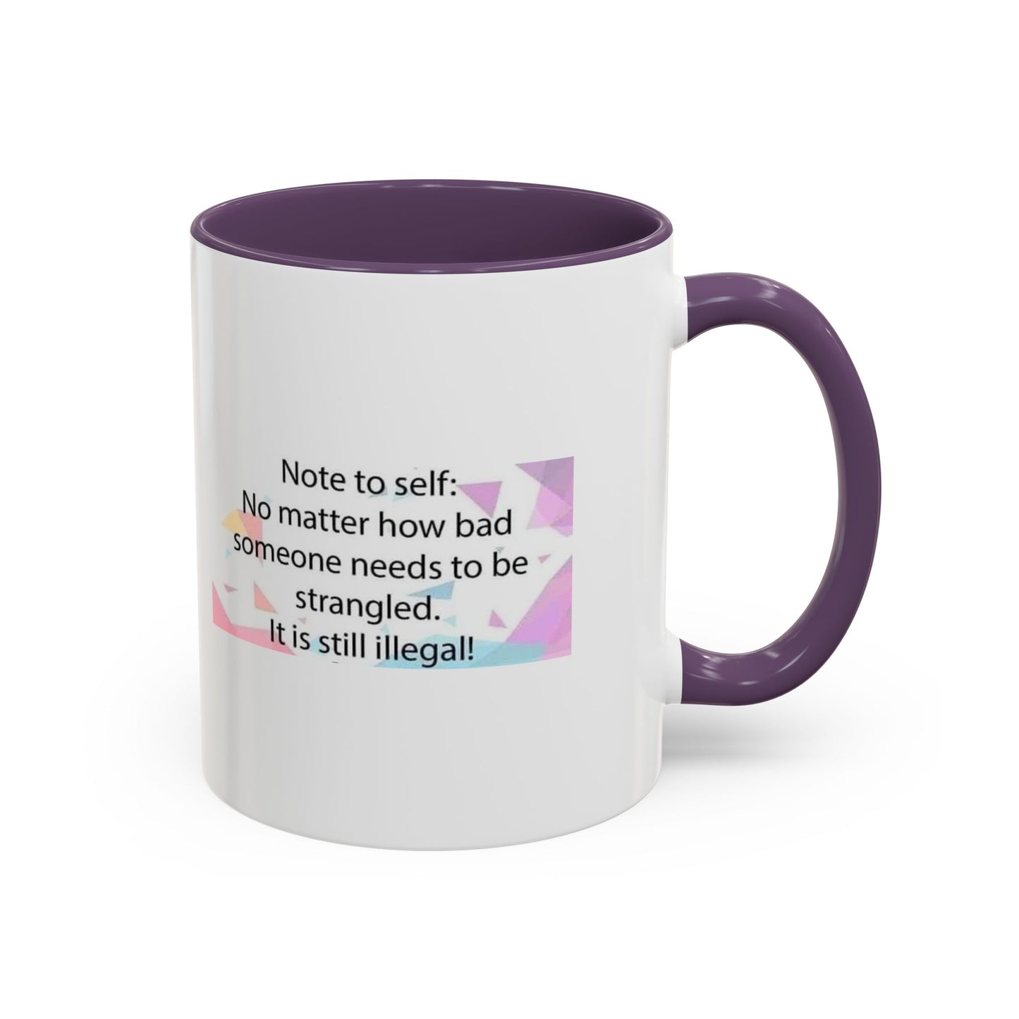Note To Self 2-Tone Coffee Mug