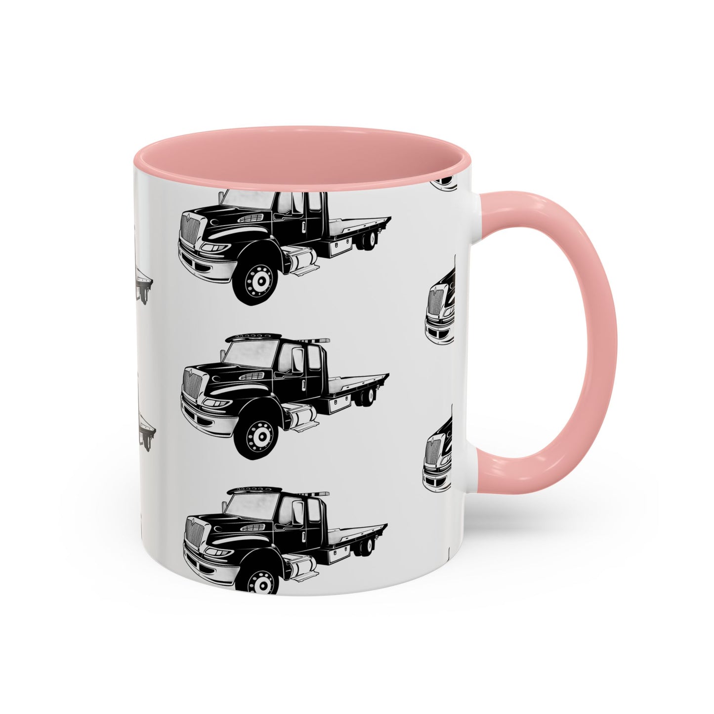 Flatbed Tow Truck 2-Tone Coffee Mug