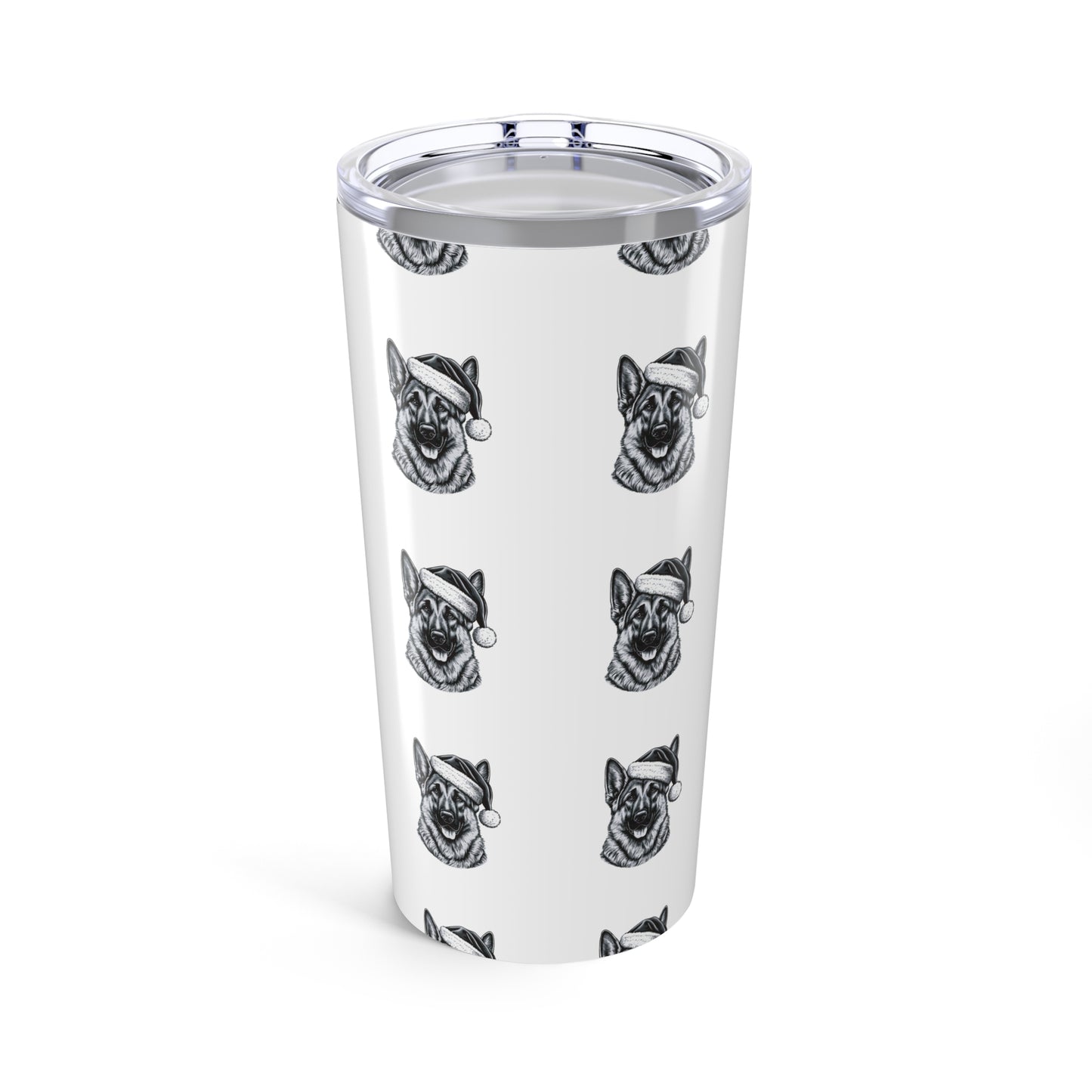 Santa Paws German Shepherd Tumbler