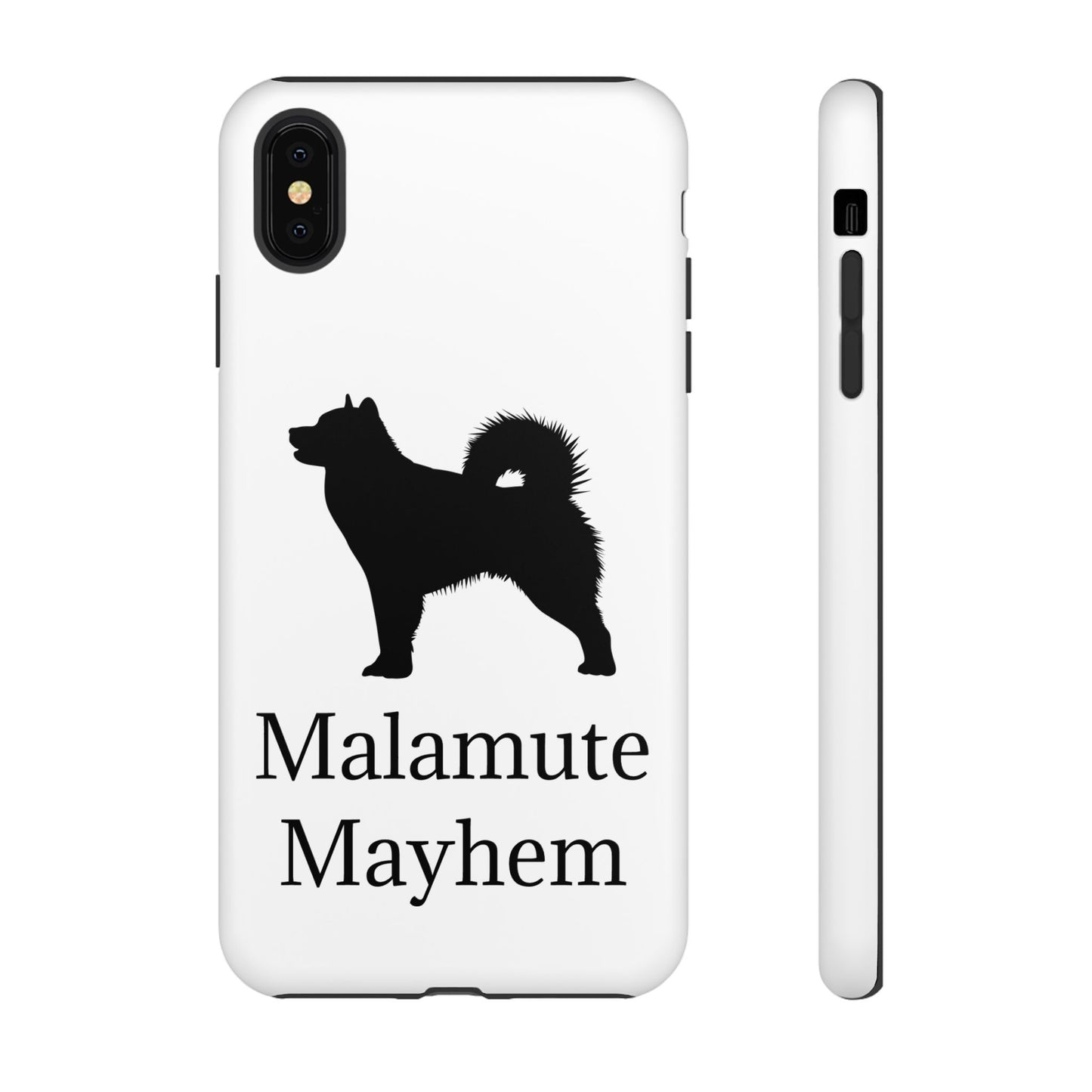 Malamute Mayhem iPhone Case