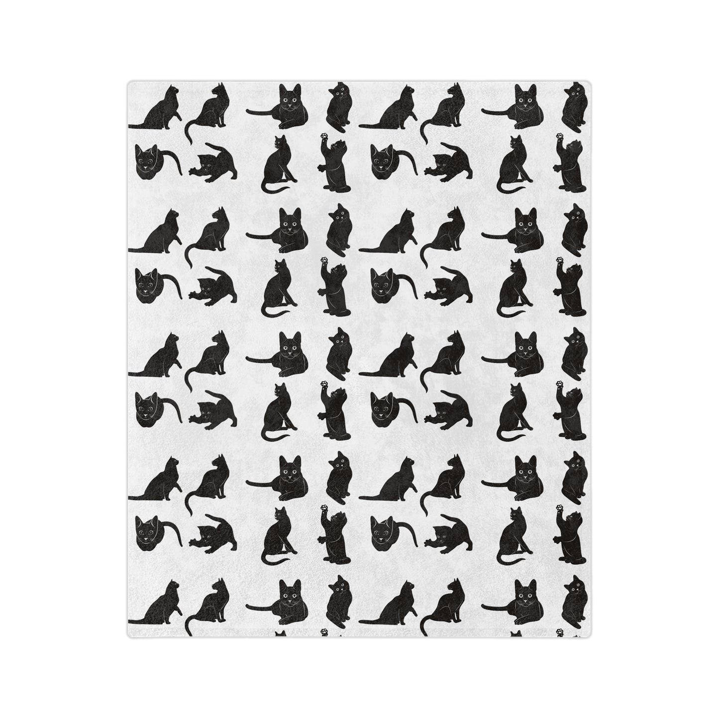 Cats Velveteen Microfiber Blanket