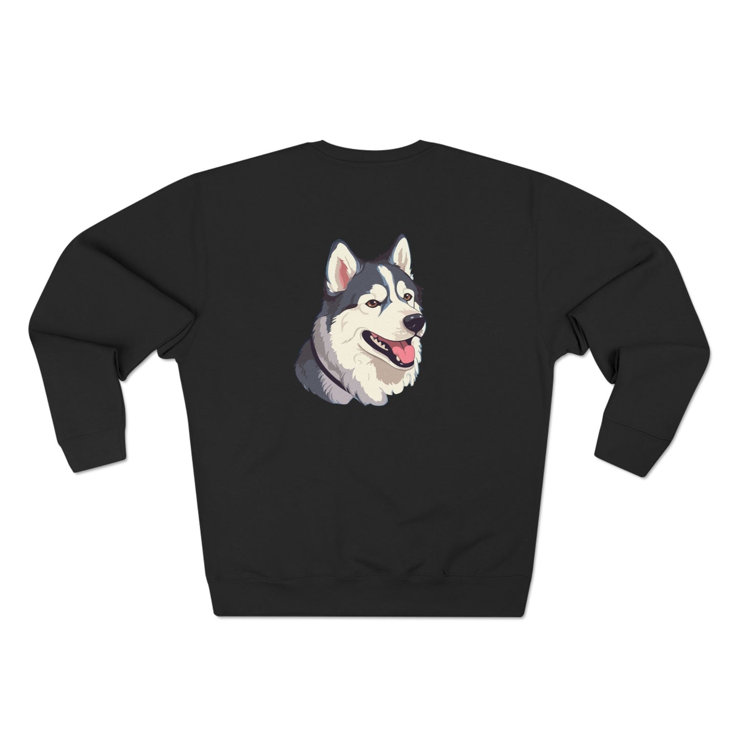 Malamute Head Unisex Crewneck Sweatshirt