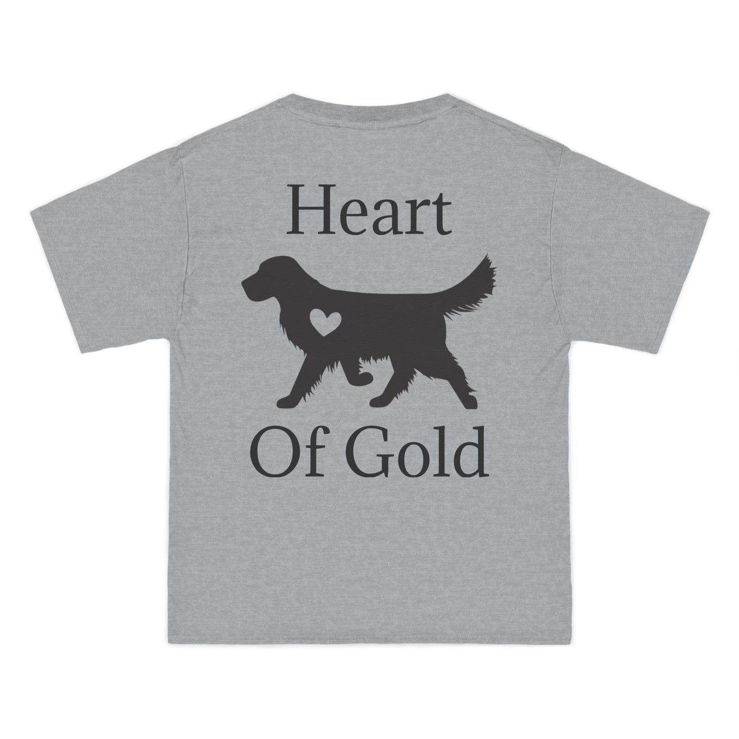 Heart Of Gold Men's Short-Sleeve Crewneck Tee