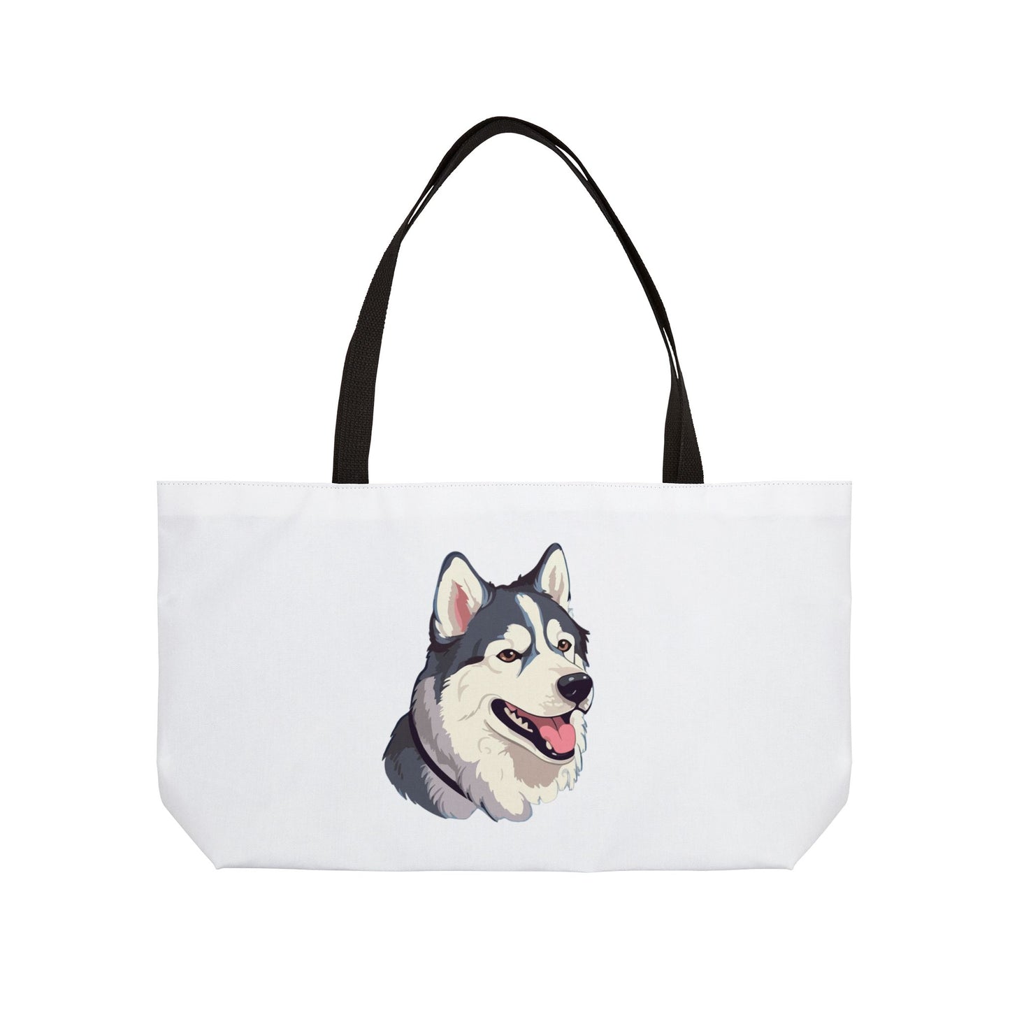 Malamute Head Weekender Tote Bag