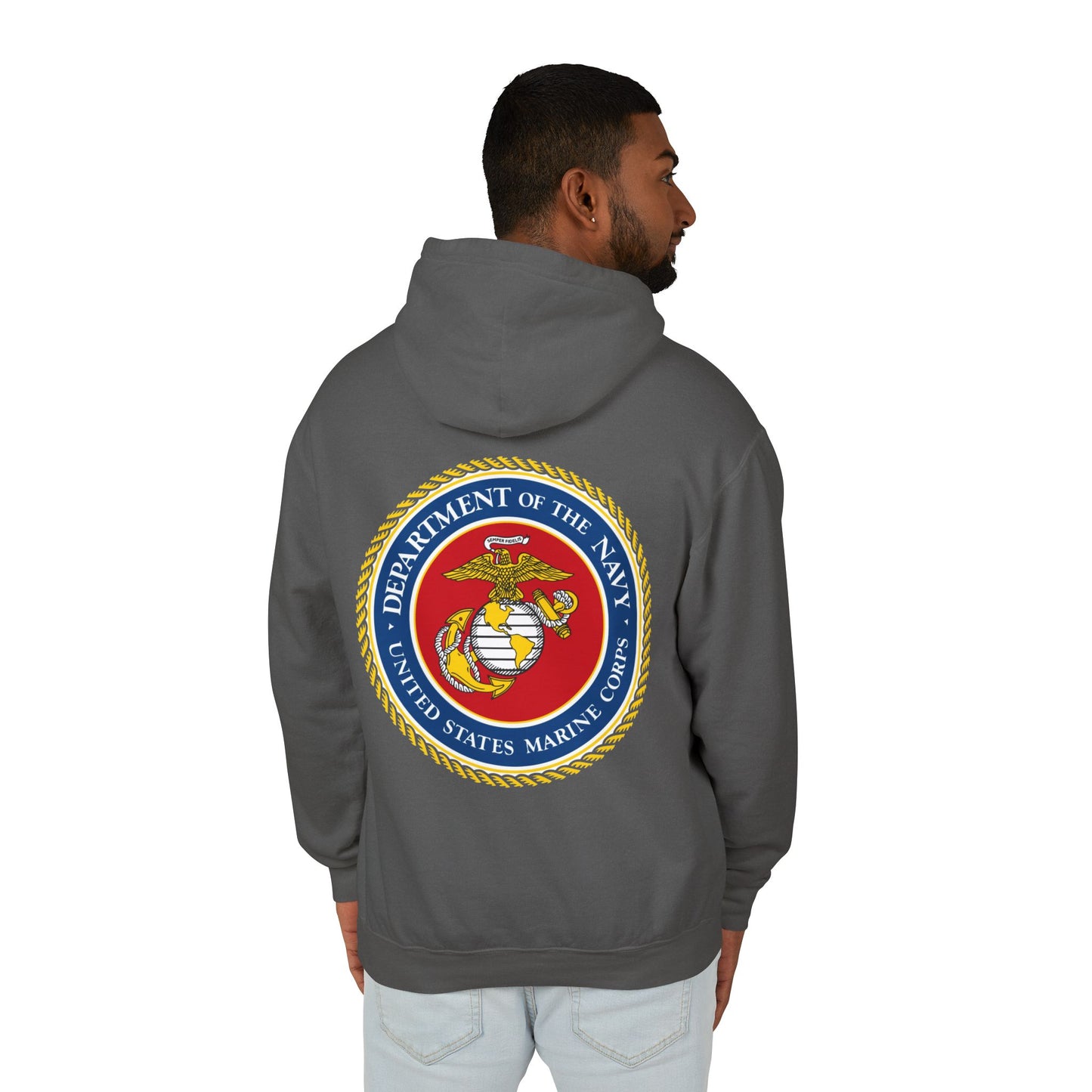 US Marine Corps Unisex Lightweight Hoodie