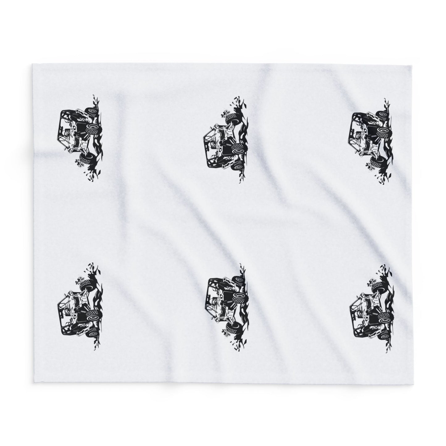 Slinging Mud Side By Side Arctic Fleece Blanket