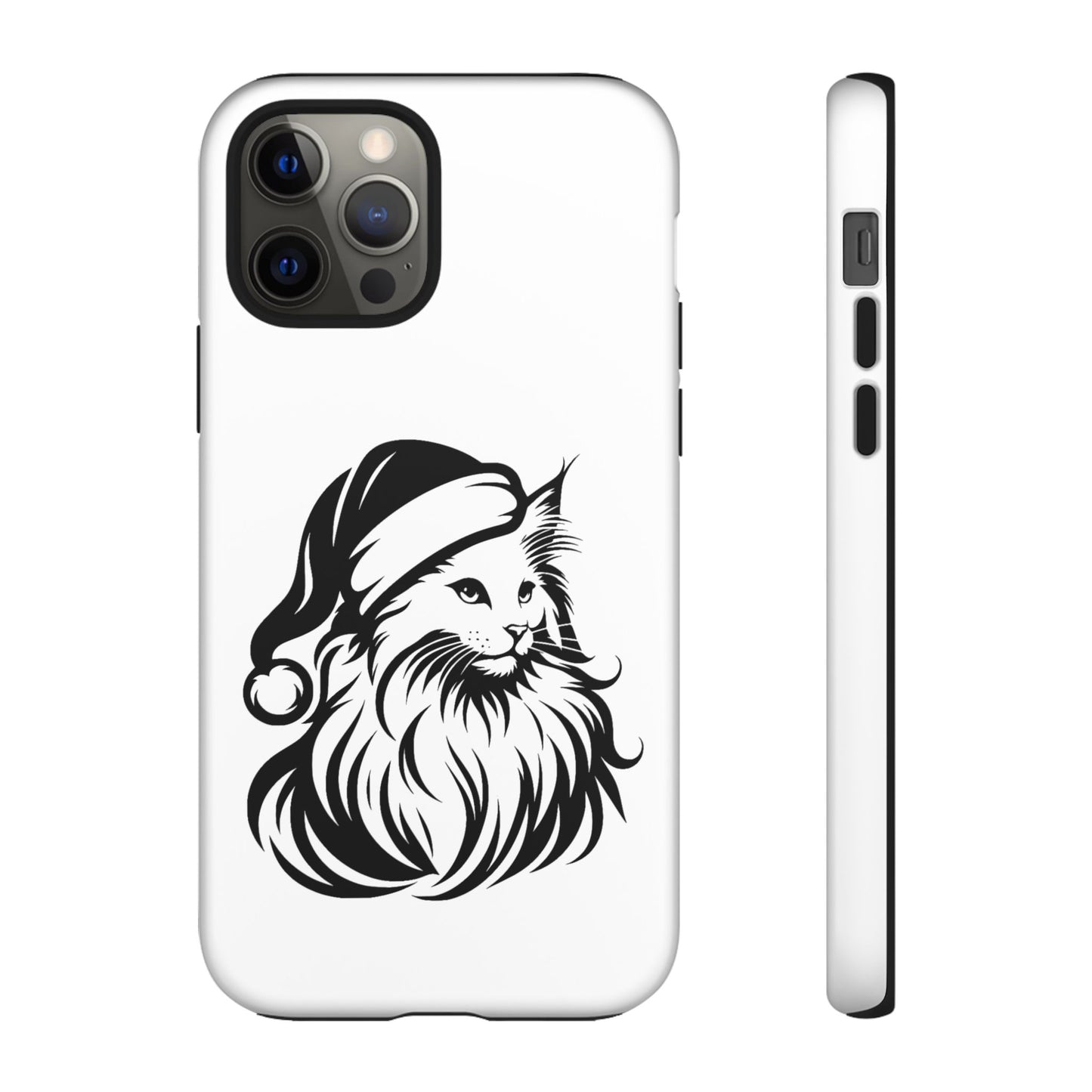 Santa Paws Cat iPhone Case