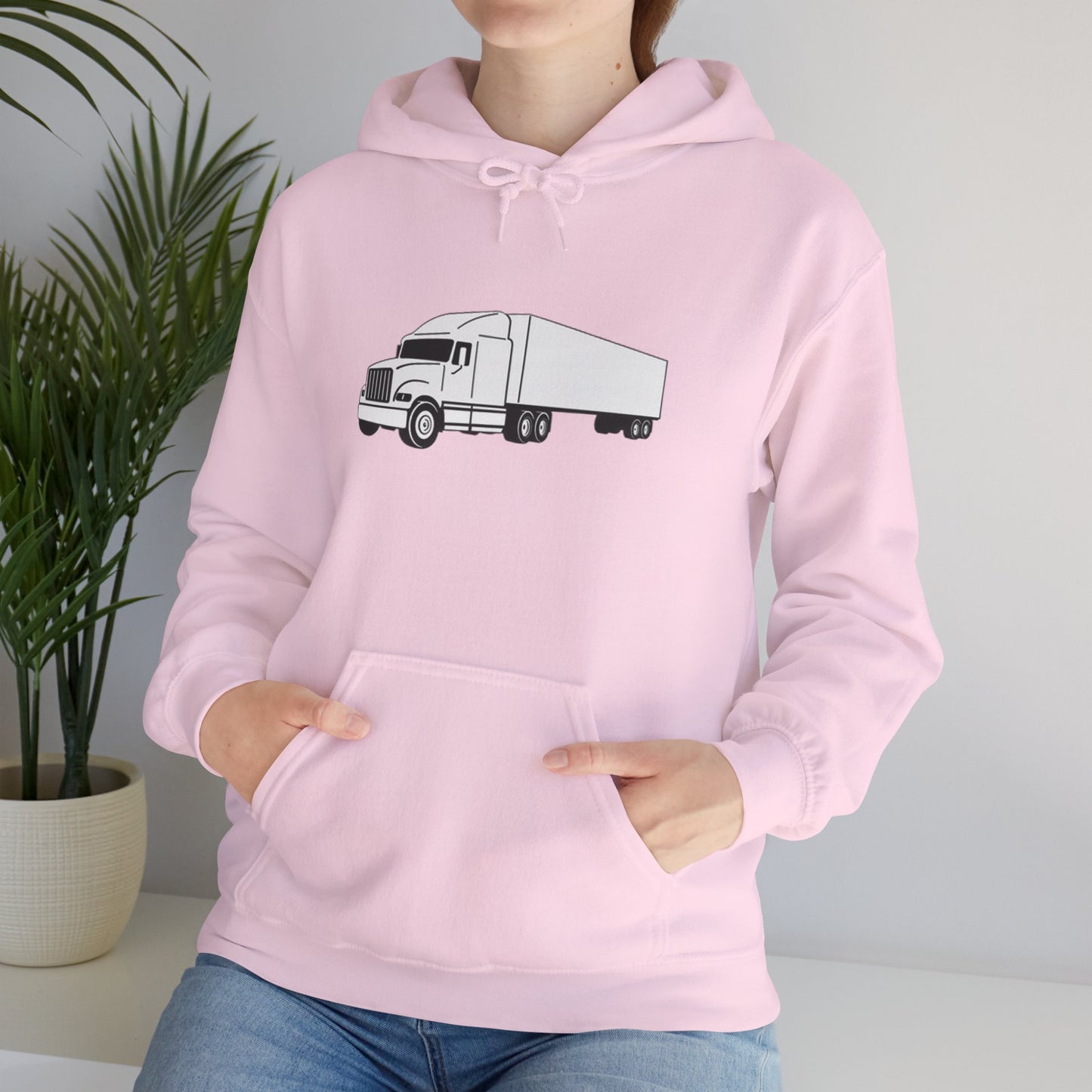 Semi Truck Unisex Hoodie