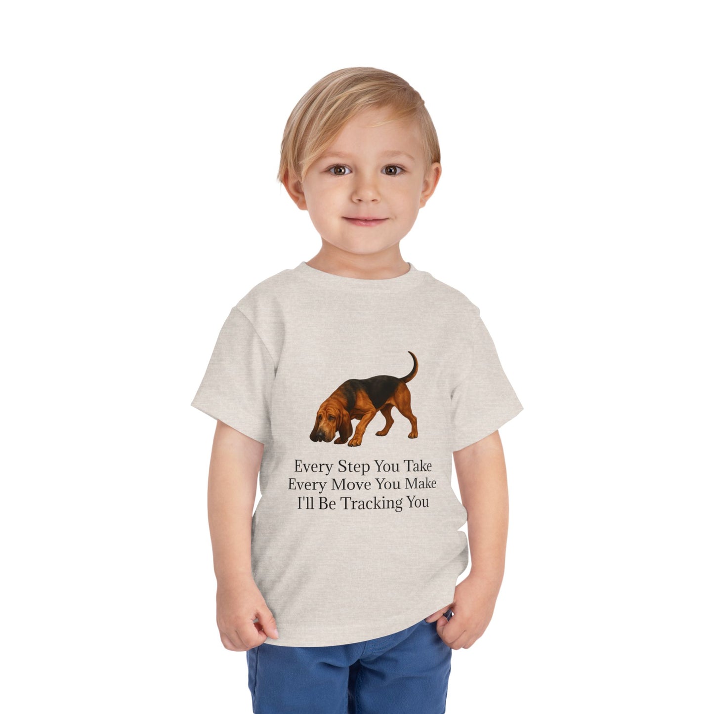 Tracking You Toddler Unisex Short Sleeve Crewneck Tee