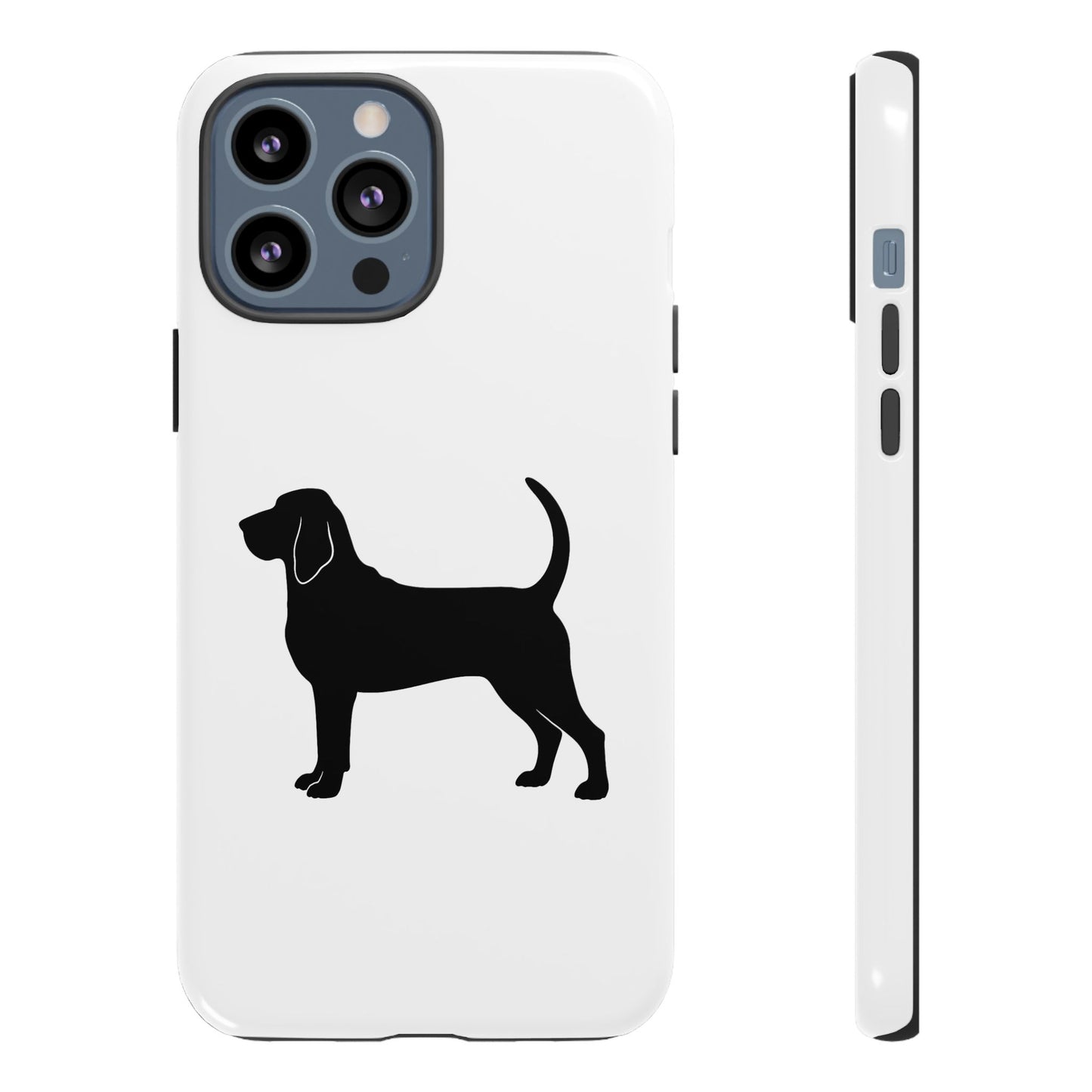 Bloodhound Silhouette iPhone Case