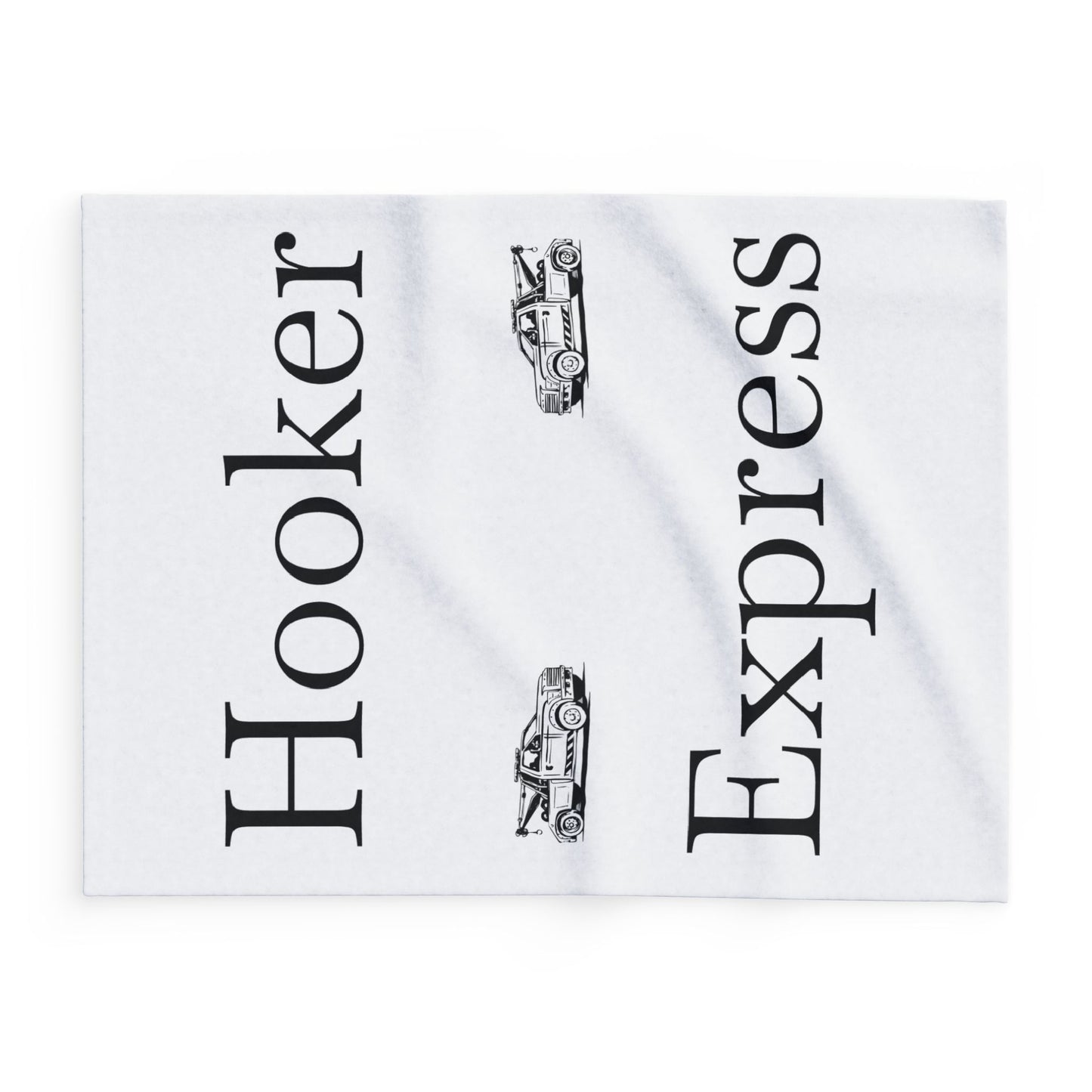 H**ker Express Wheel Lift Tow Truck Arctic Fleece Blanket