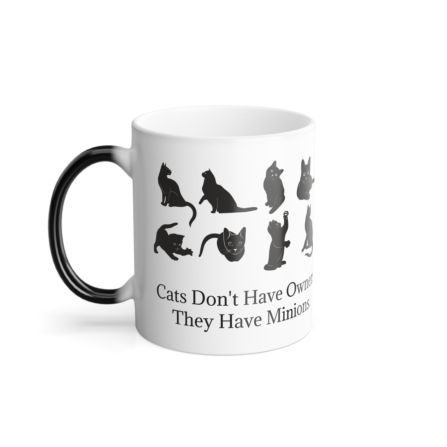 Cat Minions Color Changing Mug