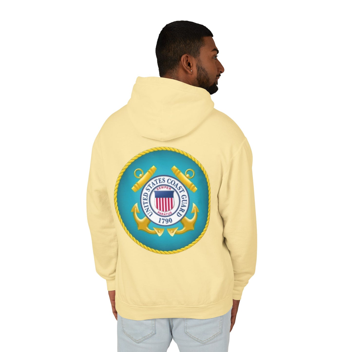 US Coast Guard Unisex Lightweight Hoodie