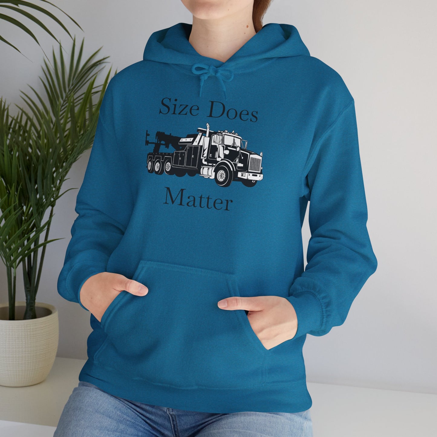Size Does Matter Unisex Hoodie