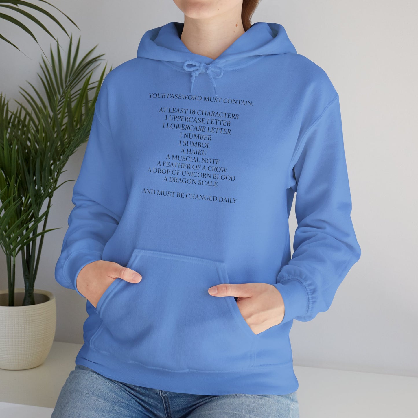 Password Unisex Hoodie