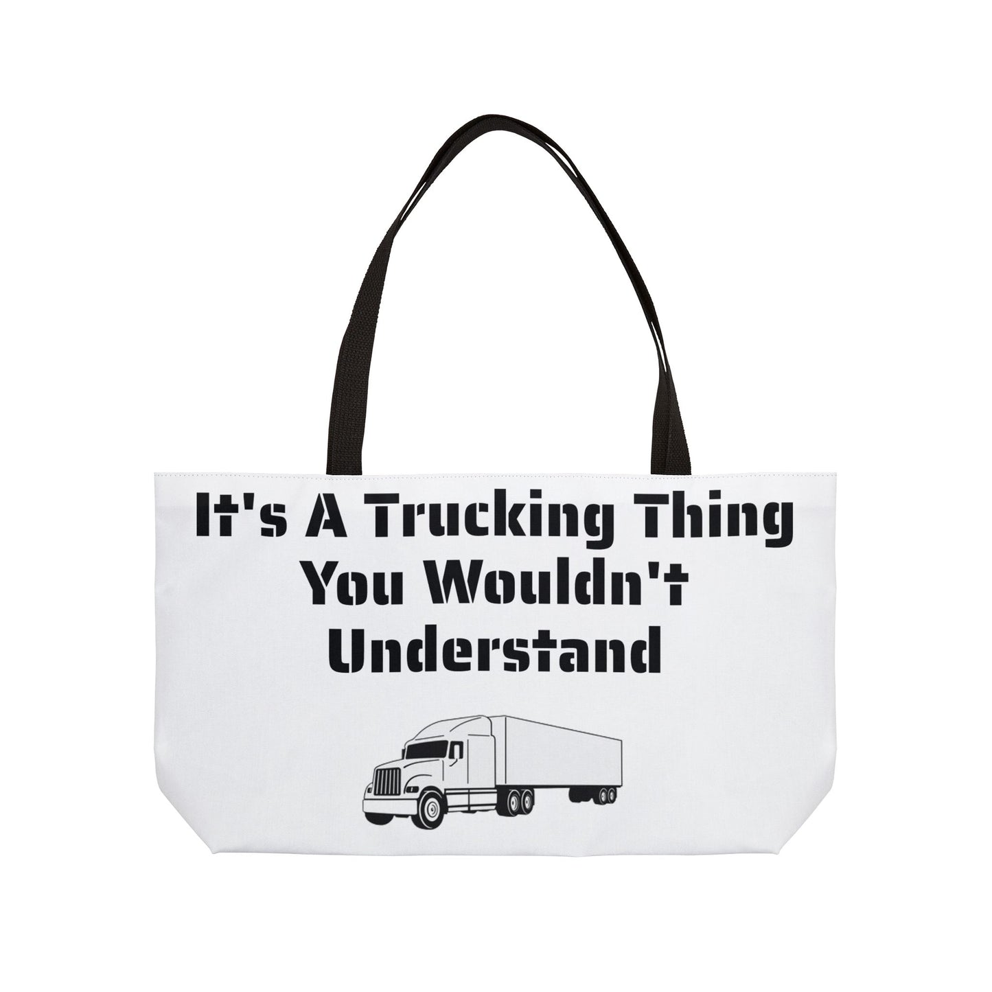Trucking Thing Weekender Tote Bag