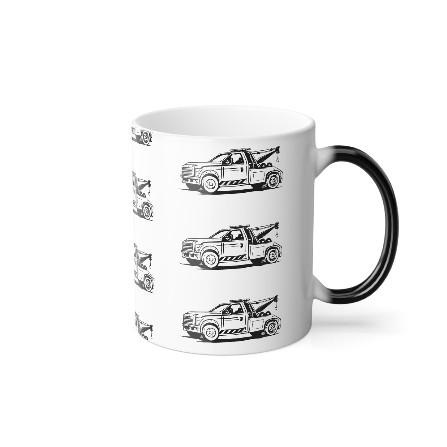 Wheel Lift Tow Truck Color Changing Mug