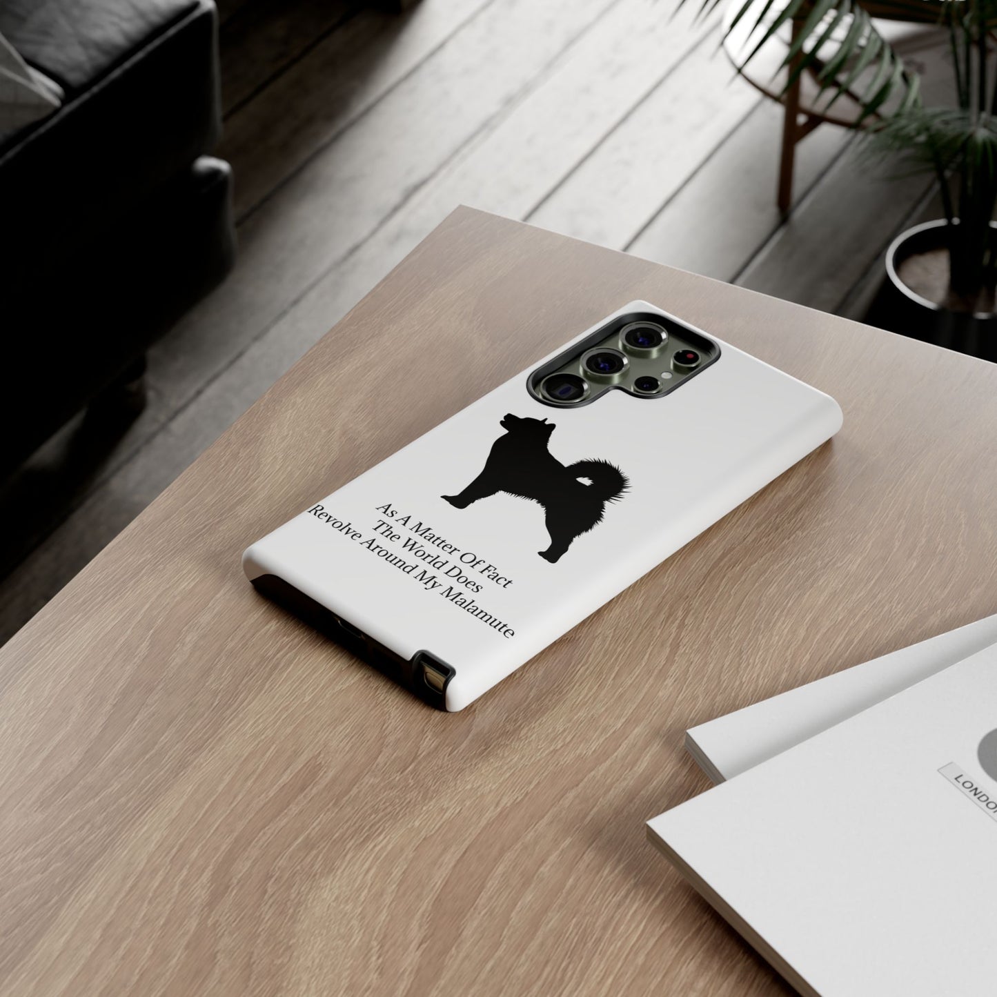 Matter Of Fact Malamute Samsung Case