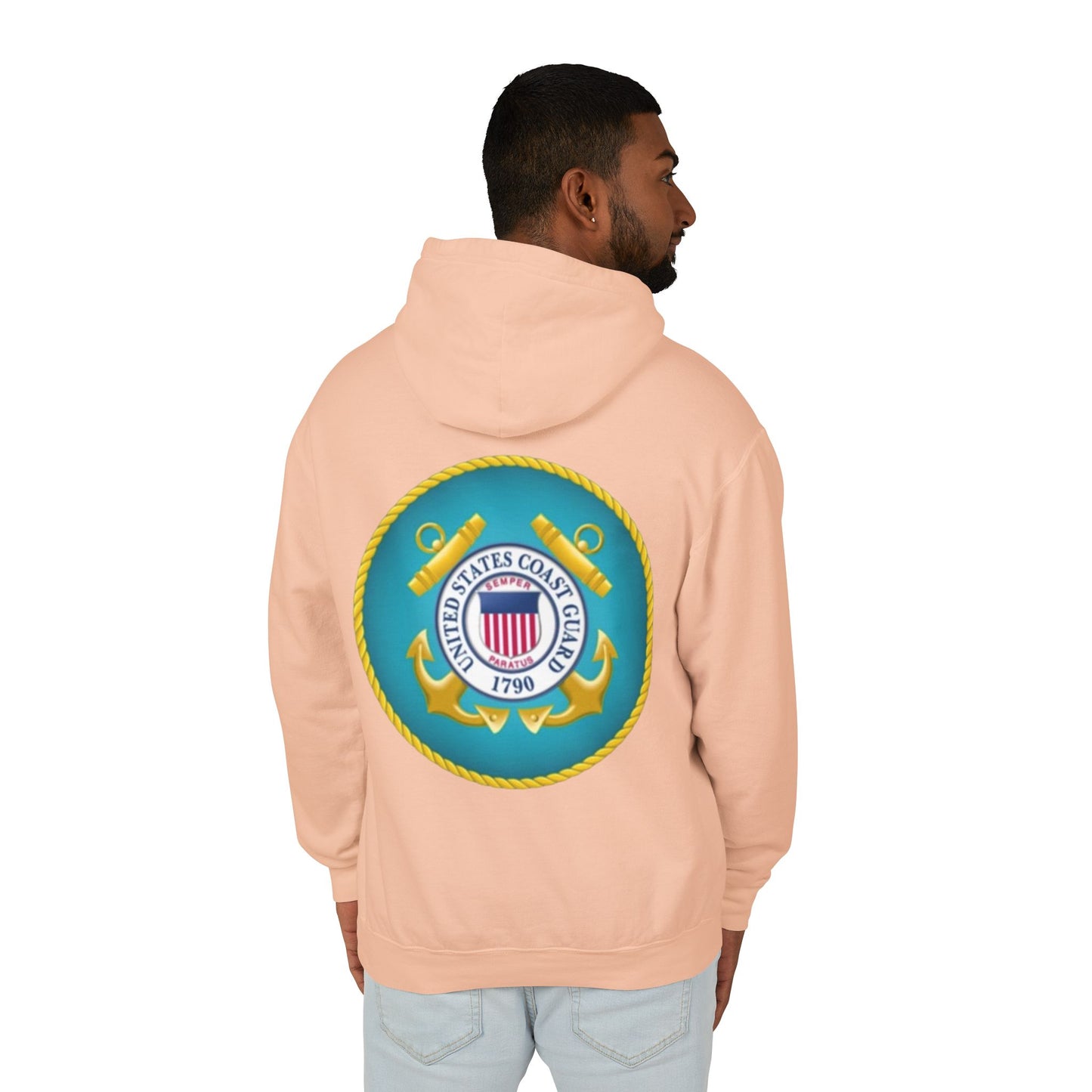 US Coast Guard Unisex Lightweight Hoodie
