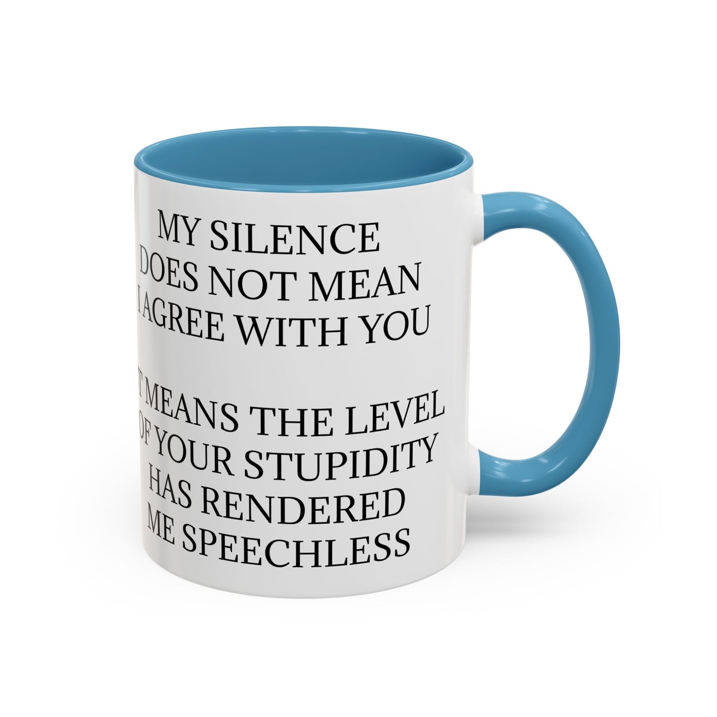 Speechless 2-Tone Coffee Mug