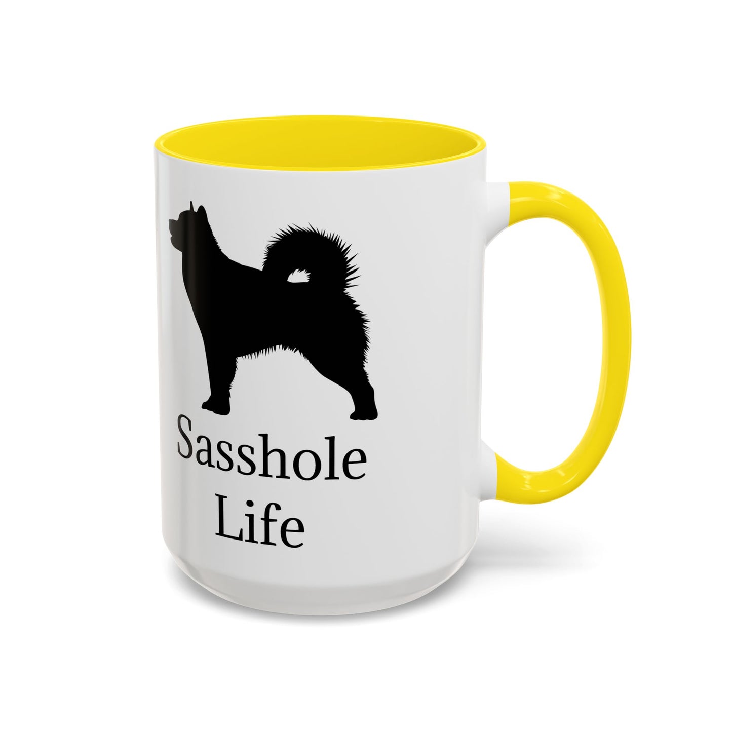 Sasshole Life 2-Tone Coffee Mug