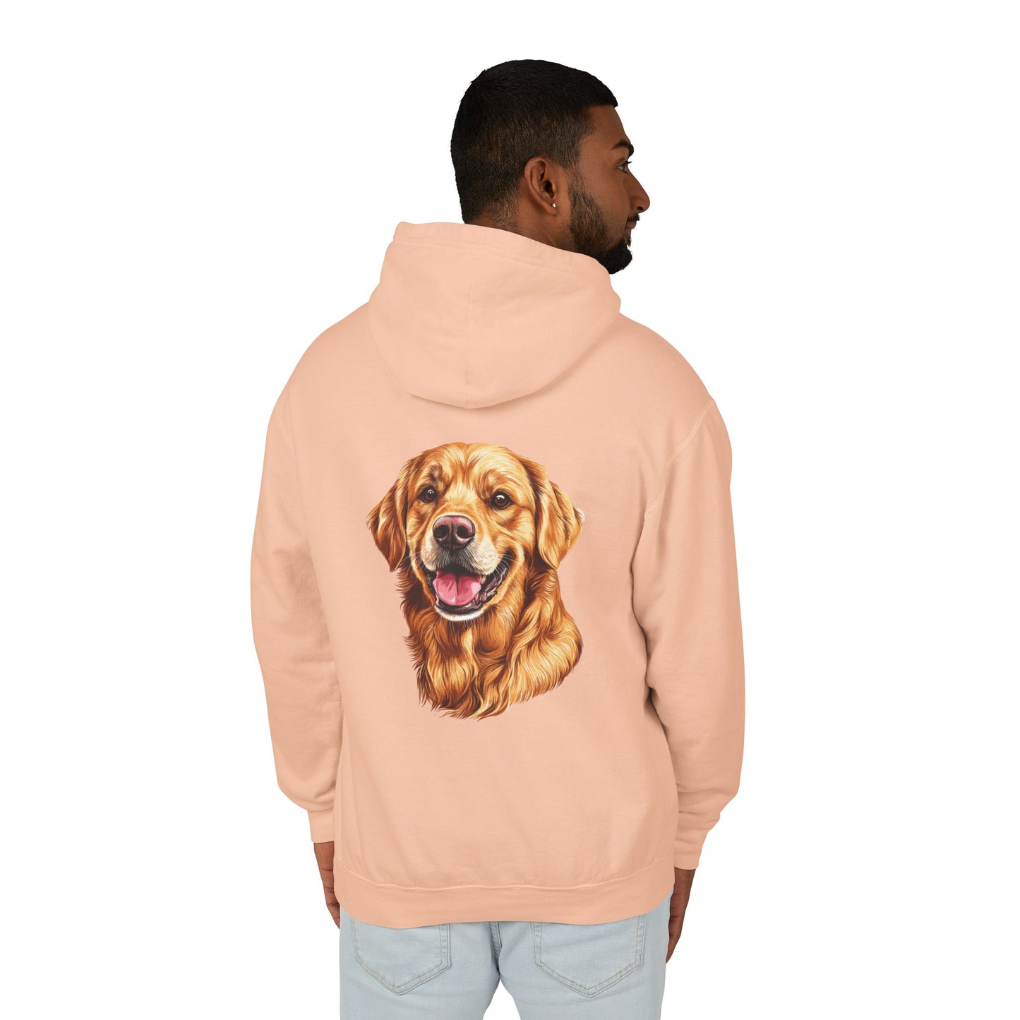 Golden Head Unisex Lightweight Hoodie