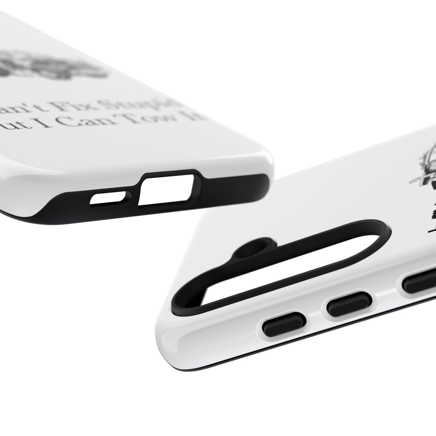 I Can't Fix Stupid Heavy Tow Truck Samsung Case