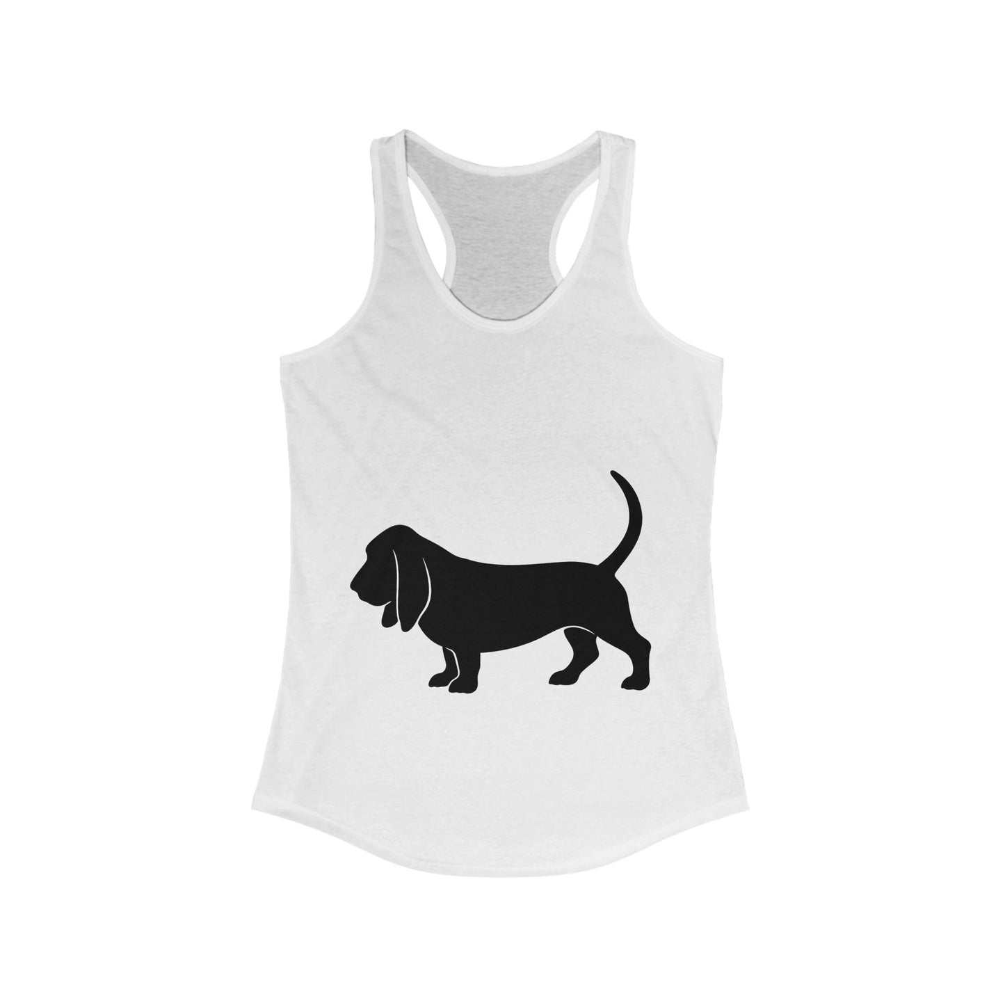 Basset Hound Women's Racerback Tank