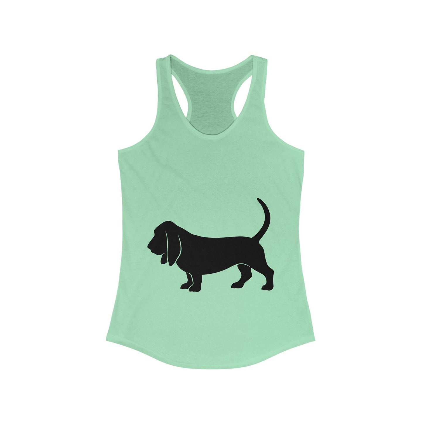 Basset Hound Women's Racerback Tank