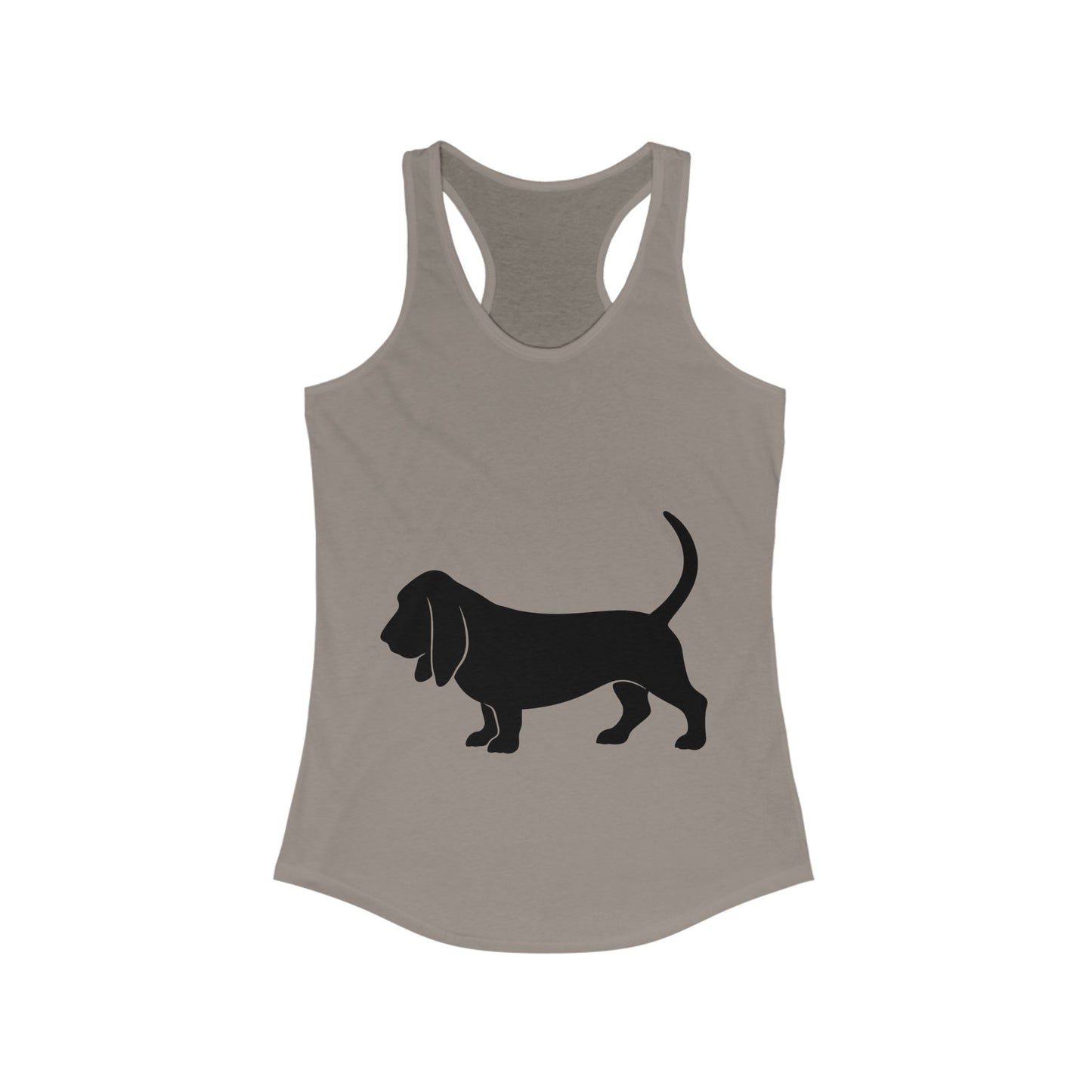 Basset Hound Women's Racerback Tank