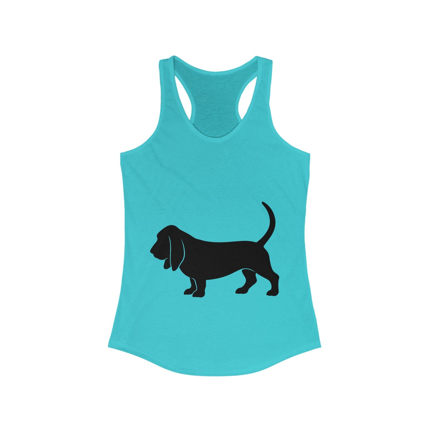 Basset Hound Women's Racerback Tank