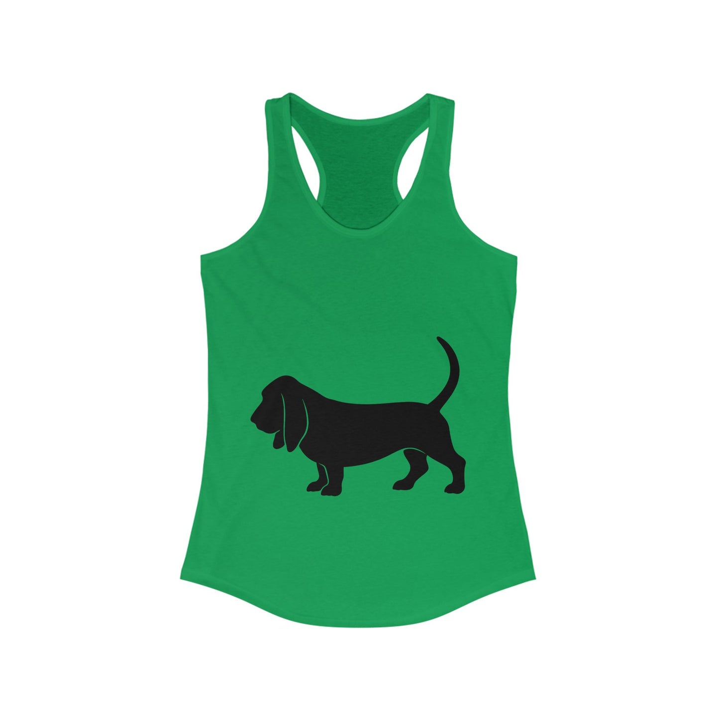 Basset Hound Women's Racerback Tank