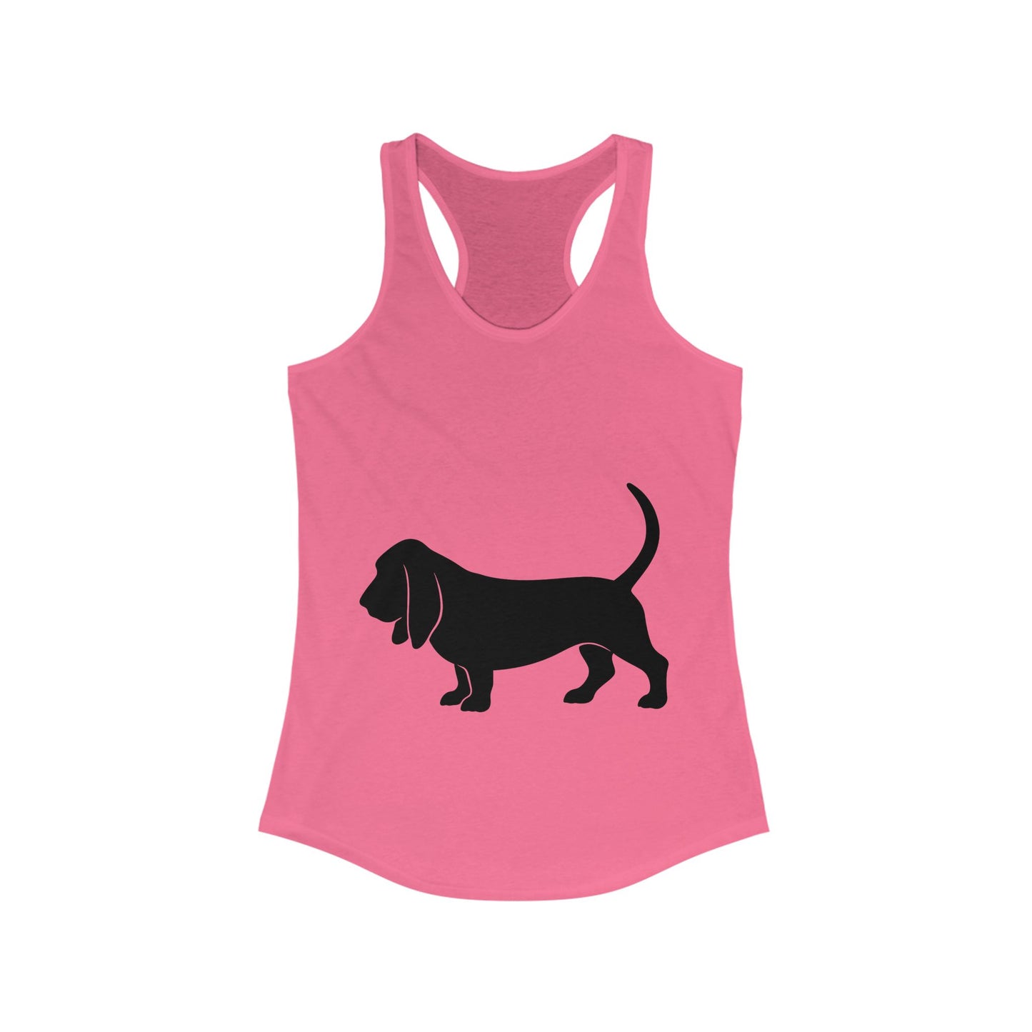 Basset Hound Women's Racerback Tank