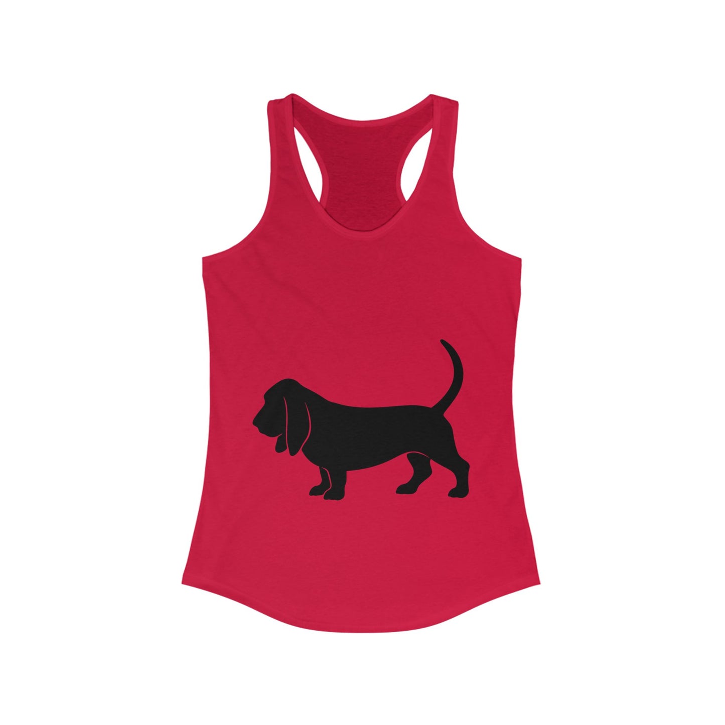 Basset Hound Women's Racerback Tank