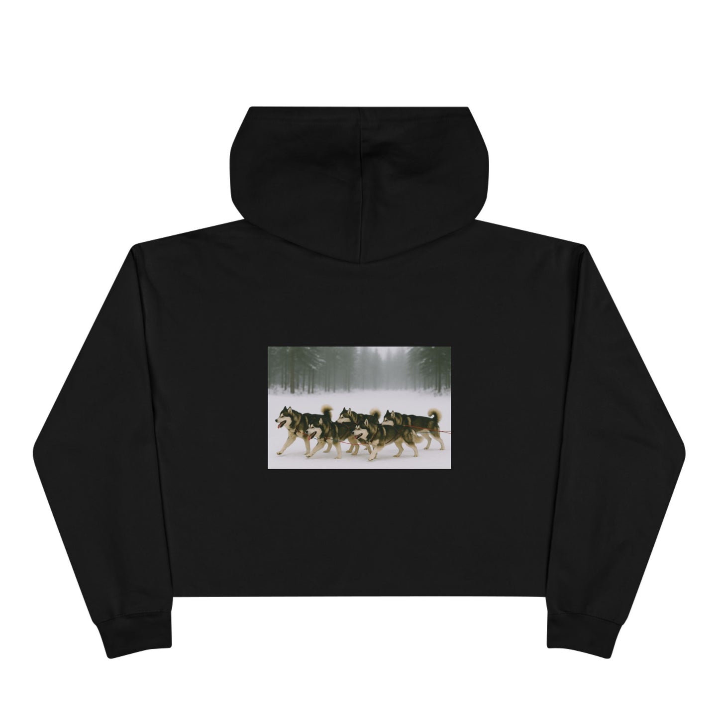 Mush On Women's Crop Hoodie