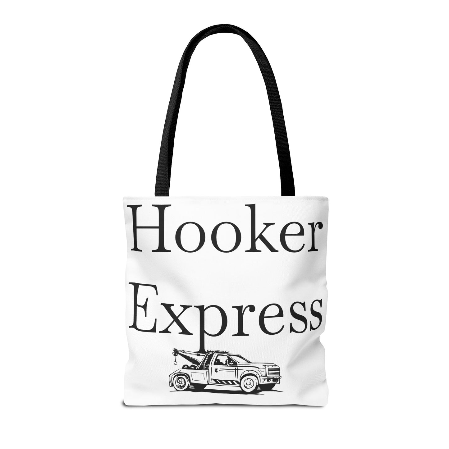 H**ker Express Wheel Lift Tow Truck Tote Bag