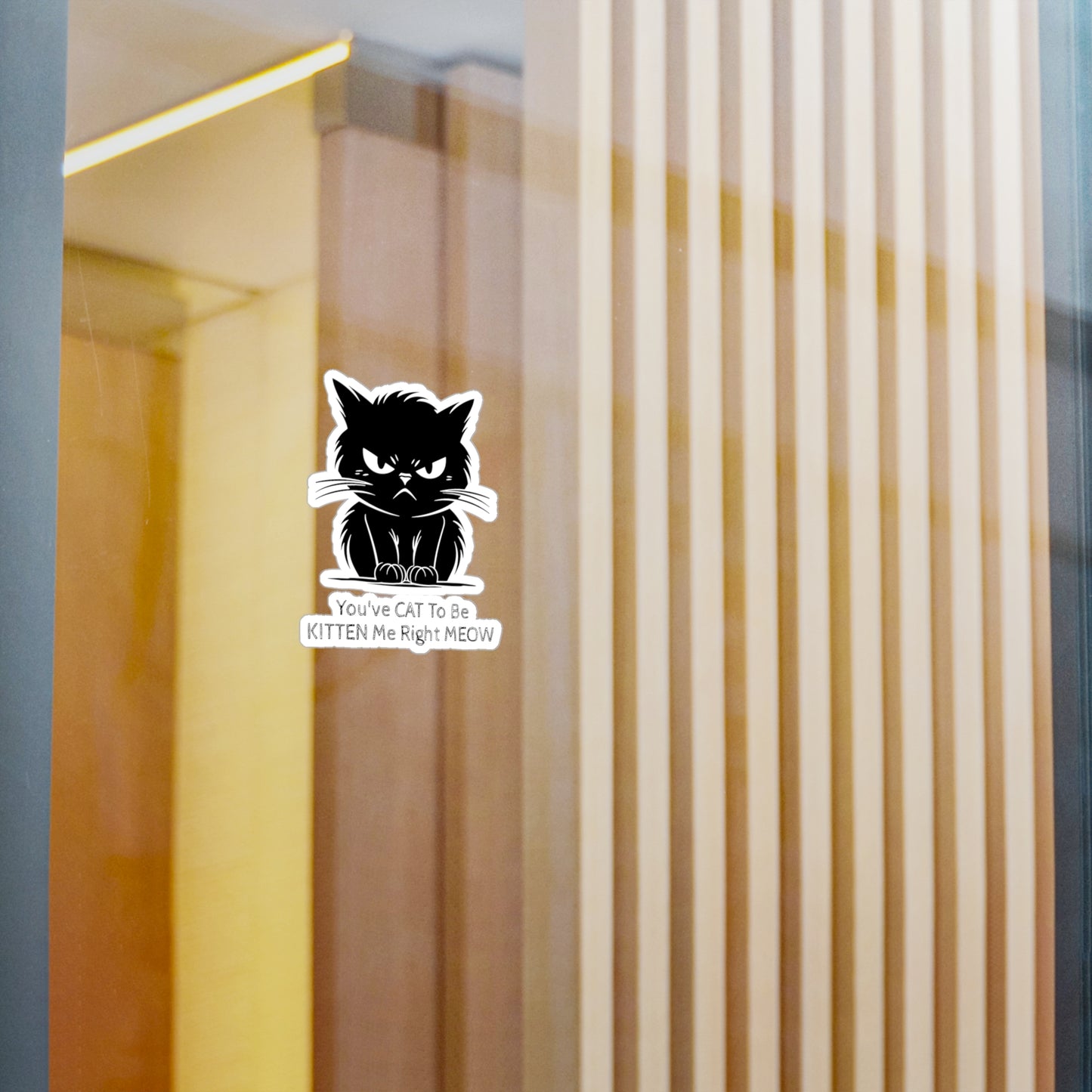 Kitten Me Vinyl Decal
