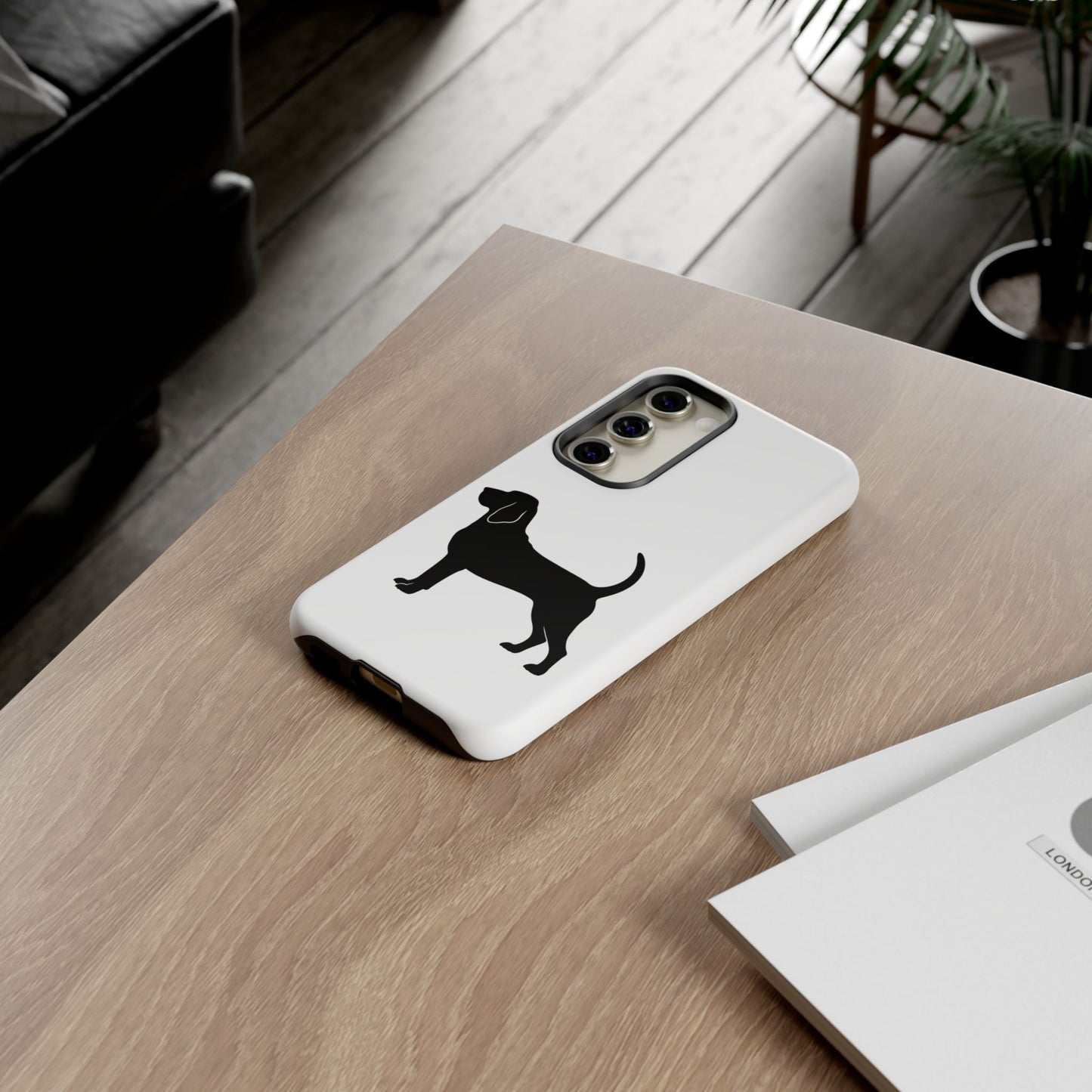 Bloodhound Silhouette Samsung Case