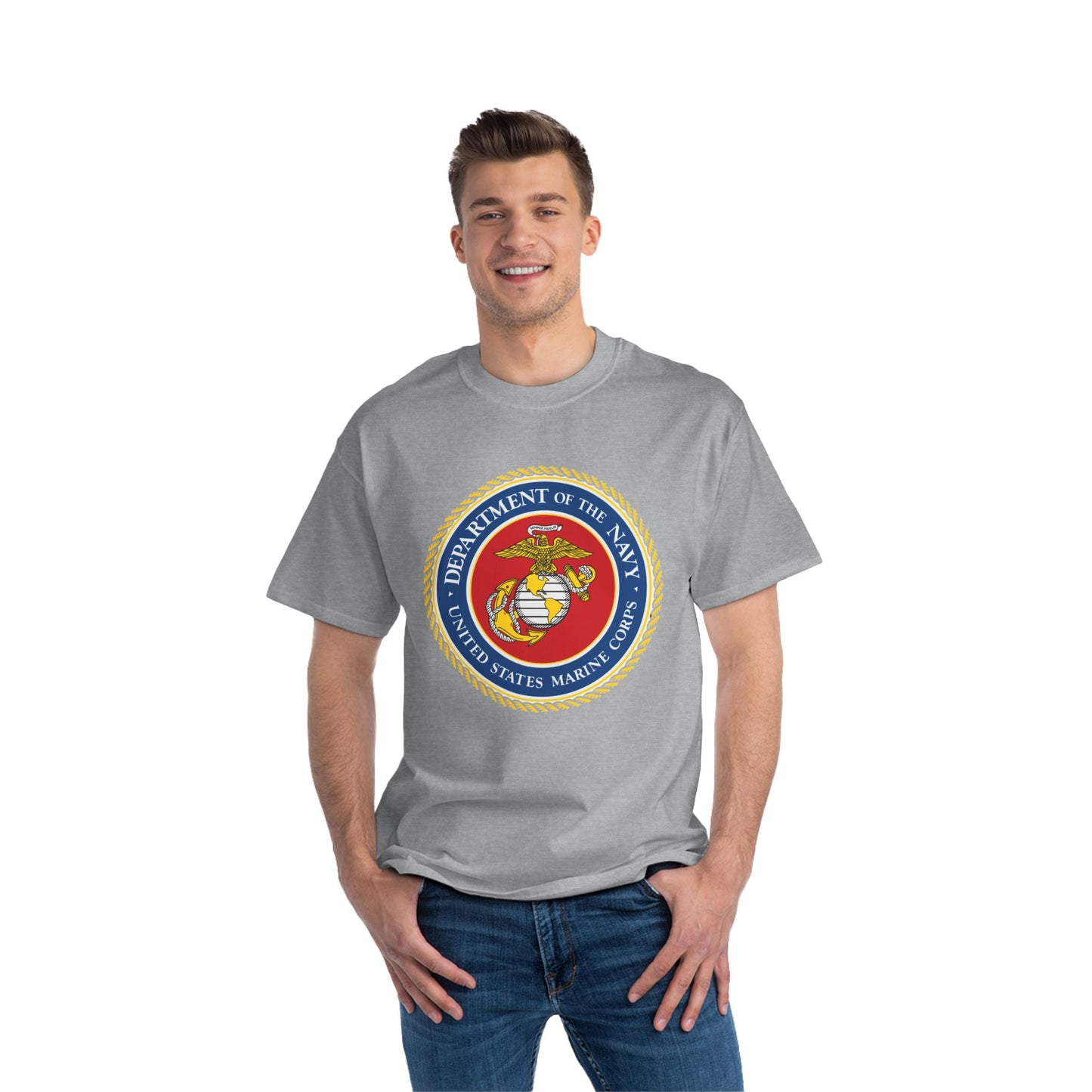 US Marine Corps Men's Short-Sleeve Crewneck Tee